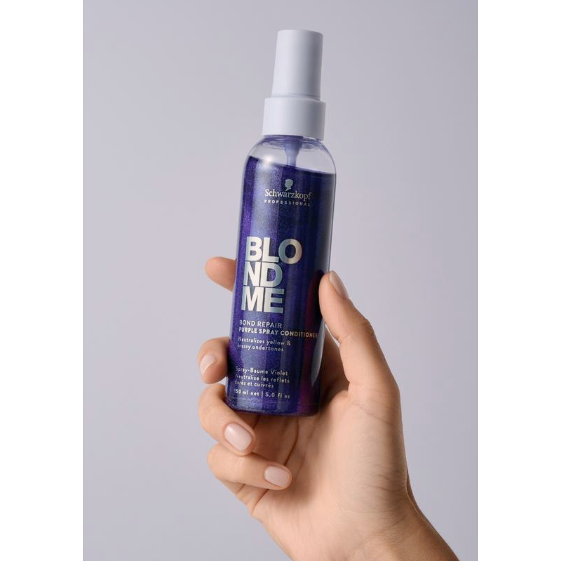 CT-17610_Schwarzkopf Professional BLONDME Bond Repair Lila Spray Conditioner - 150 ml