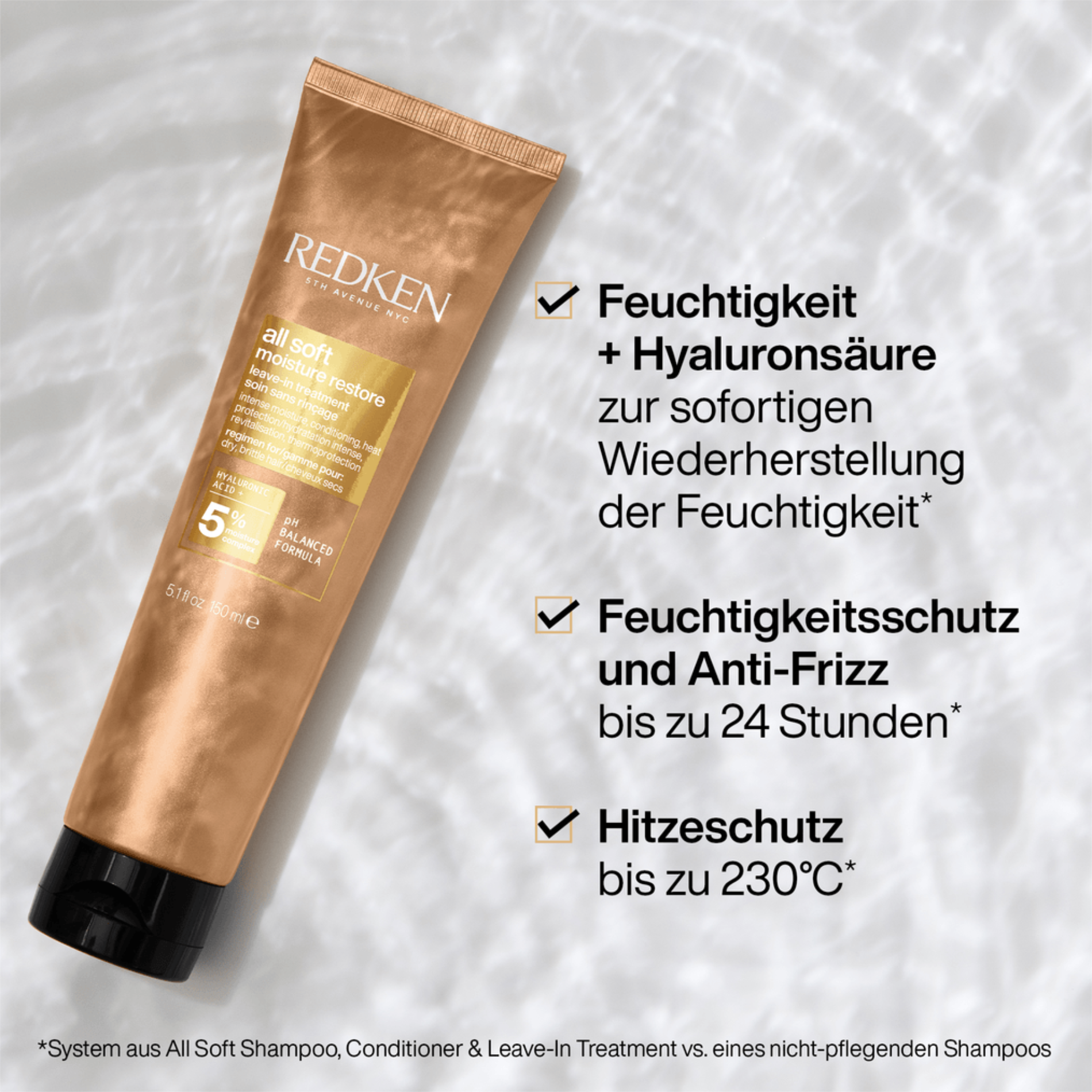 CT-17080_Redken All Soft Moisture Restore Leave In - 150 ml