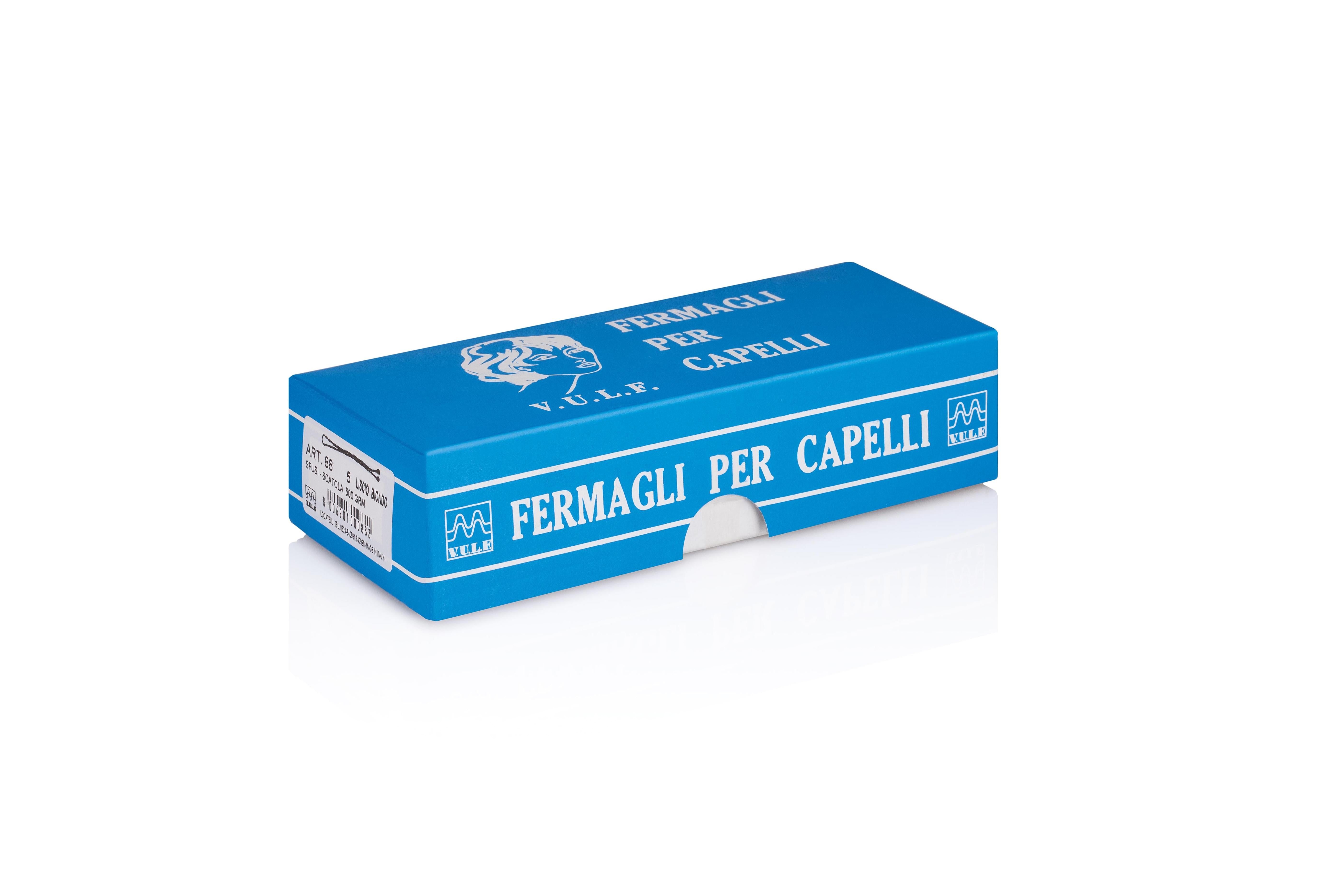 XanitaliaPro LOCATELLI Haarklemmen Gewellt - Schachteln zu 500 g