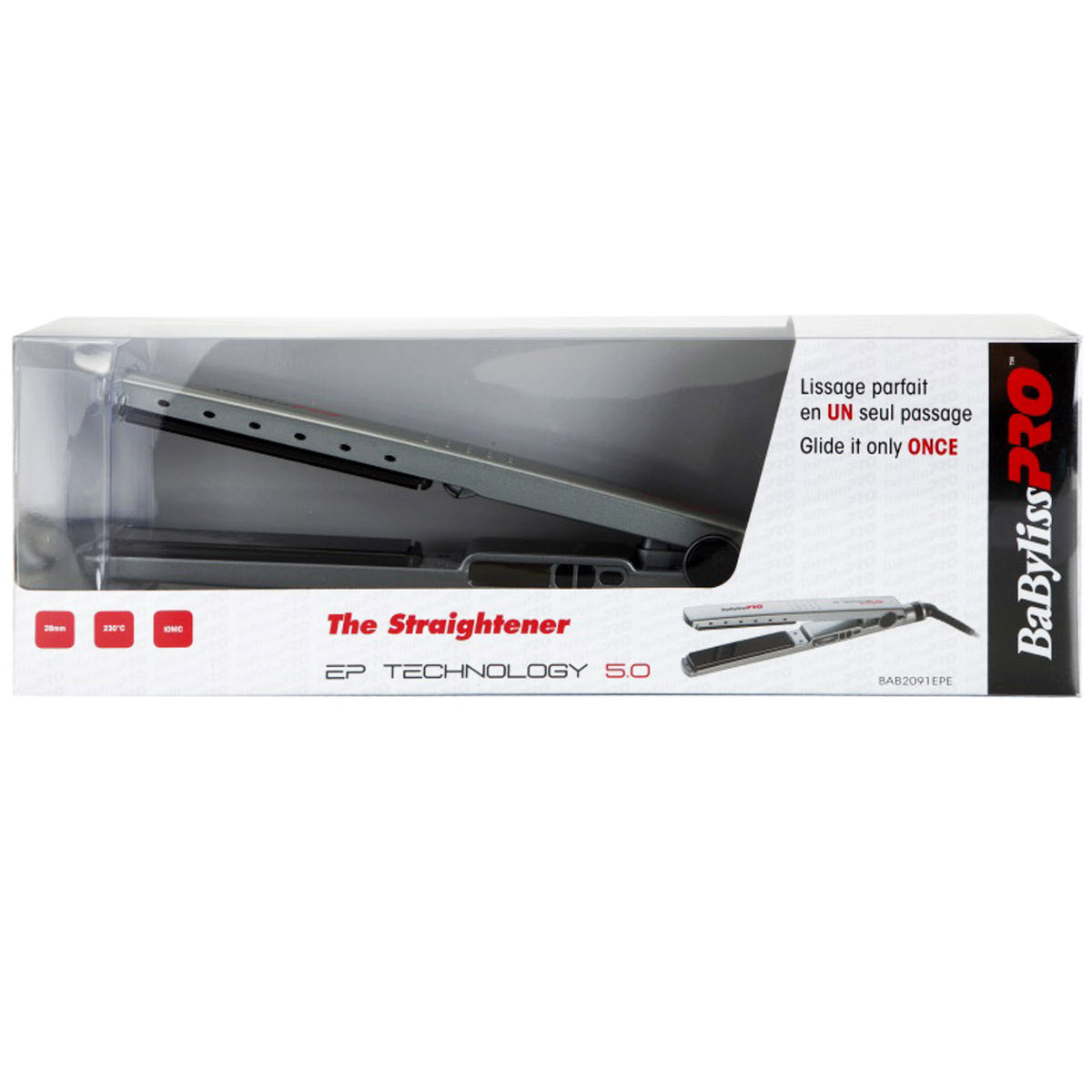 CT-15048_BaByliss Pro BAB2091EPE Pro Ionic Titanium Glätteisen (Haarglätter)