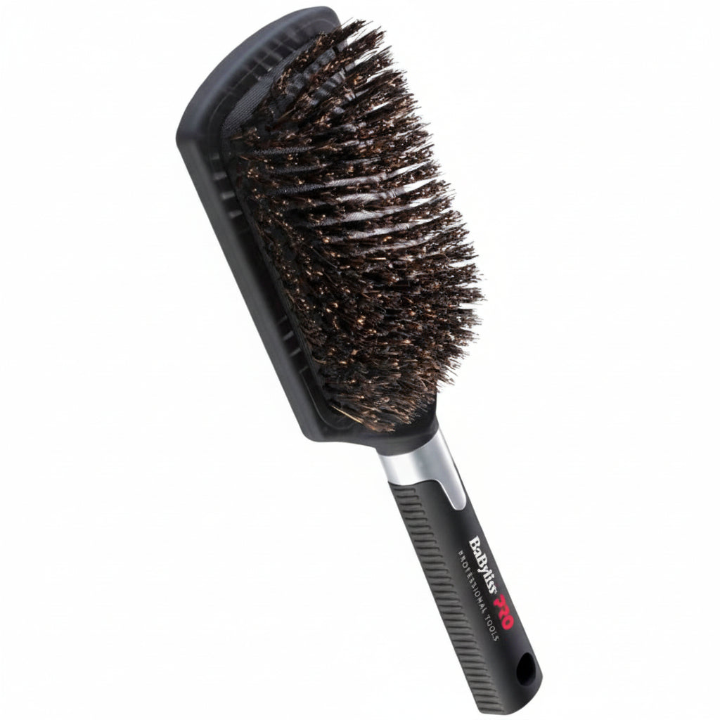CT-15054_BaByliss Pro Haarbürste Mit Wildschweinborsten (Paddelbürste)