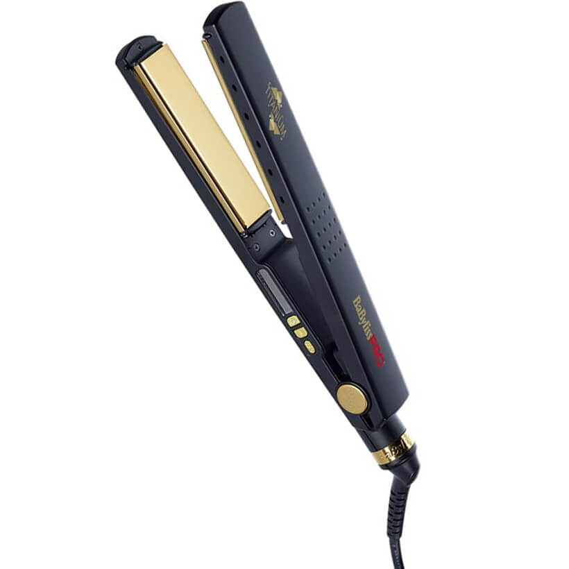 CT-12654_BaByliss Pro BAB3091BKTE Black Titanium Glätteisen (Haarglätter)