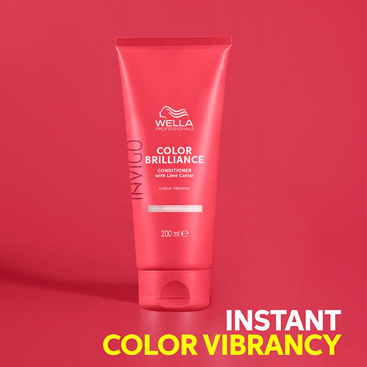 CT-10678.3_Wella Professionals Invigo Color Brilliance Conditioner mit Lime Caviar (Fine bis Normales Haar) 200 ml neu