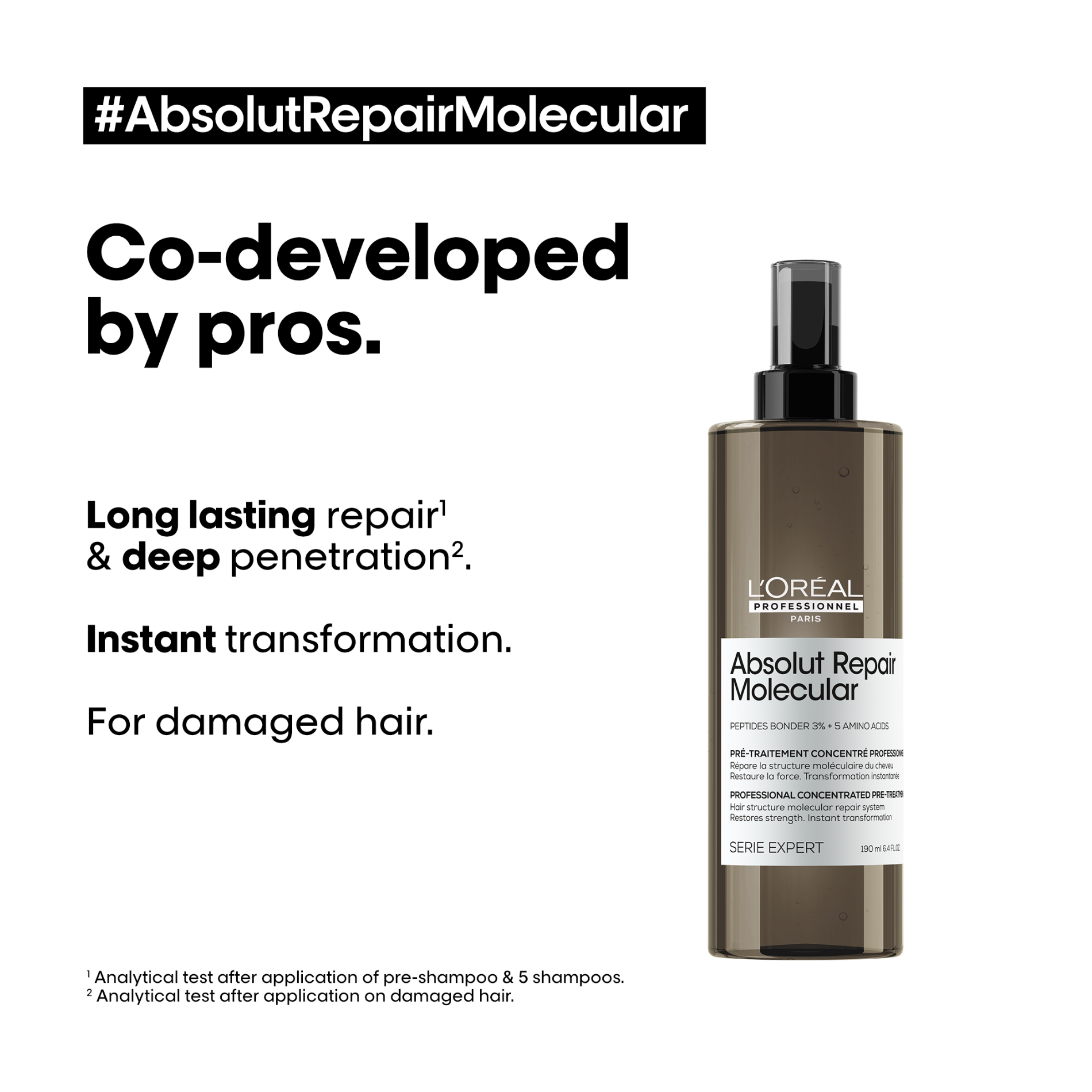 CT-17152_L'Oréal Professionnel Serie Expert Absolut Repair Molecular Pre-Treatment - 190 ml