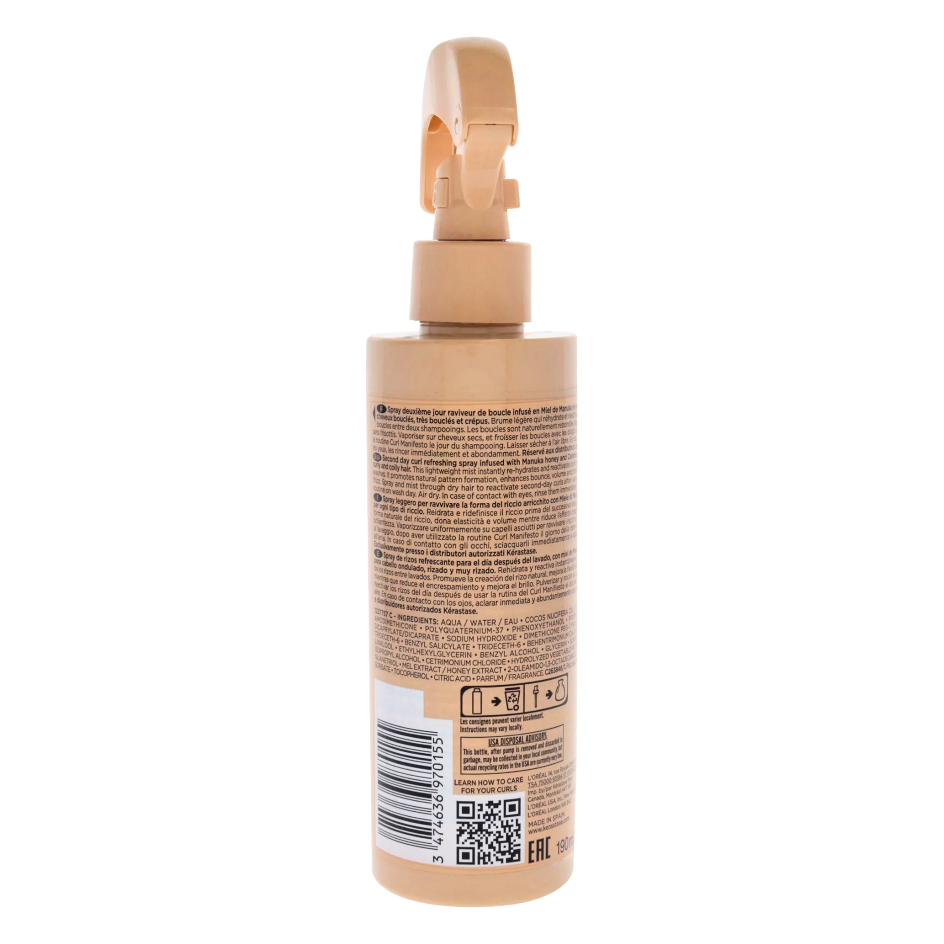 CT-16740_Kérastase Curl Manifesto Refresh Absolu - 190 ml