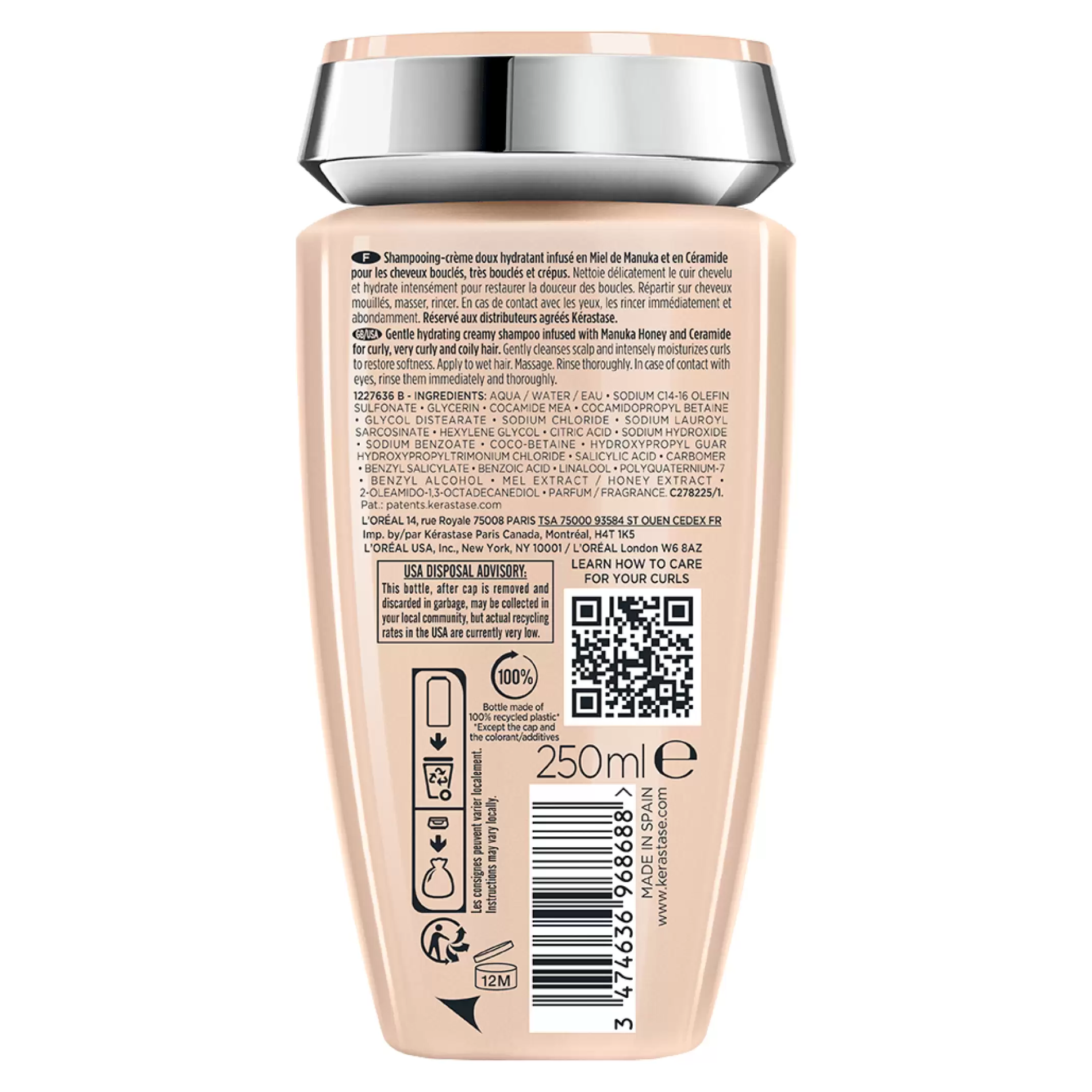 CT-16672_Kérastase Curl Manifesto Bain Hydratation Douceur - 250 ml