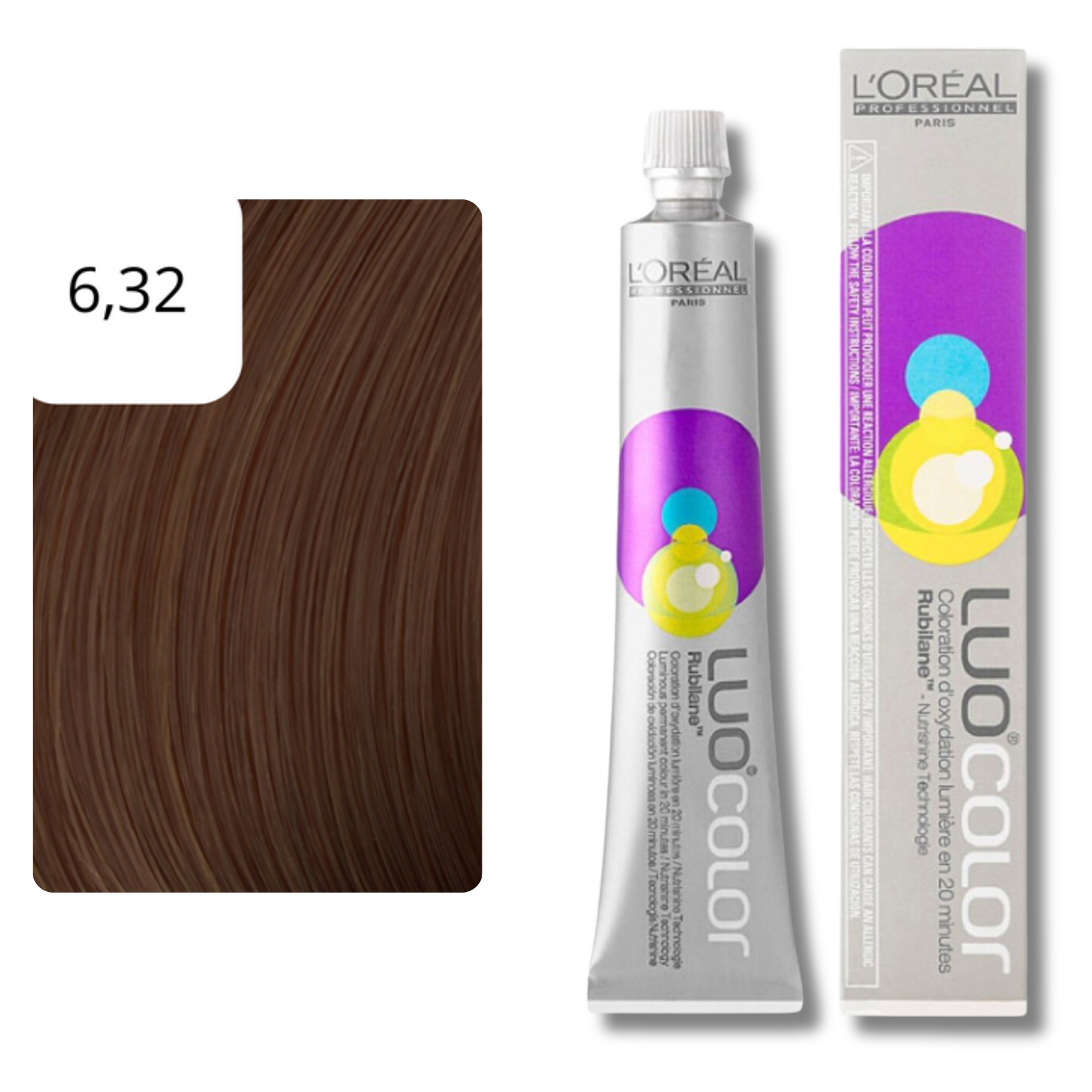 CT-10094.19_L'Oréal Professionnel Luocolor Haarfarbe -  6,32 Dunkelblond Gold Irisé