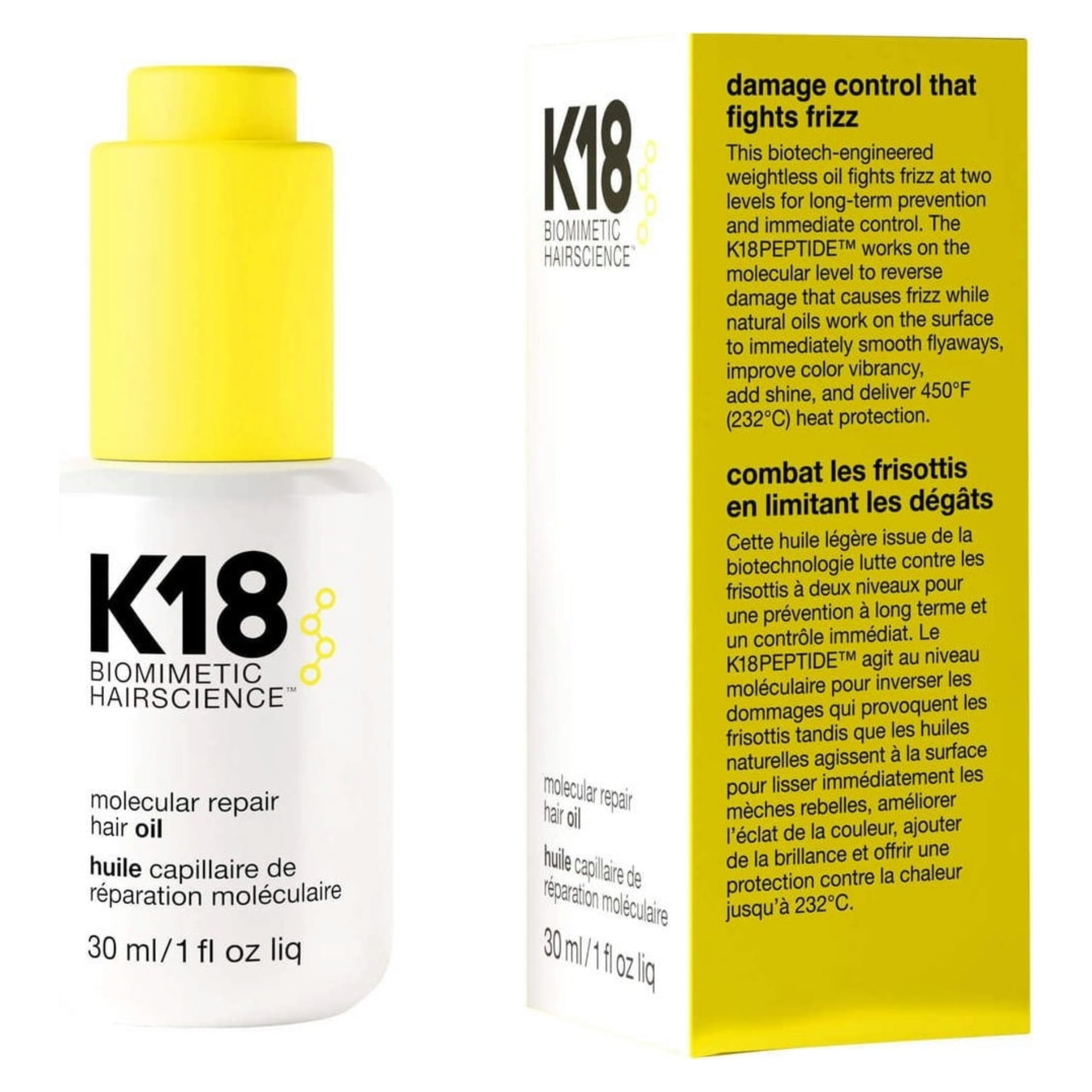 CT-17320_K18 Molecular Repair Hair Oil - 30 ml