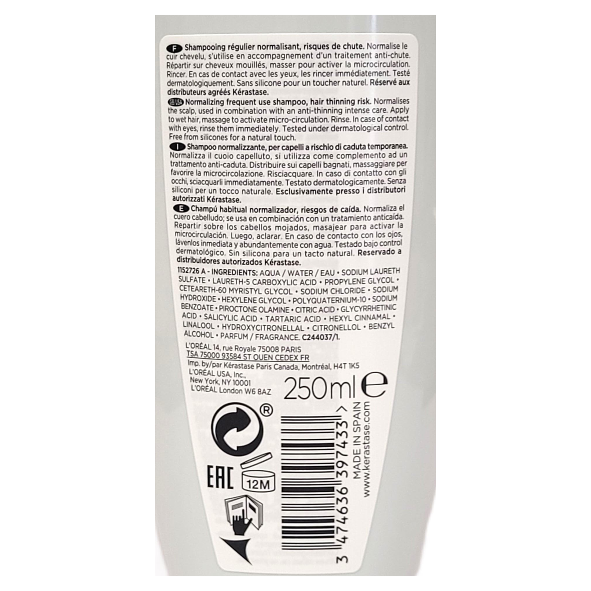 CT-16656_Kérastase Specifique Bain Prevention - 250 ml