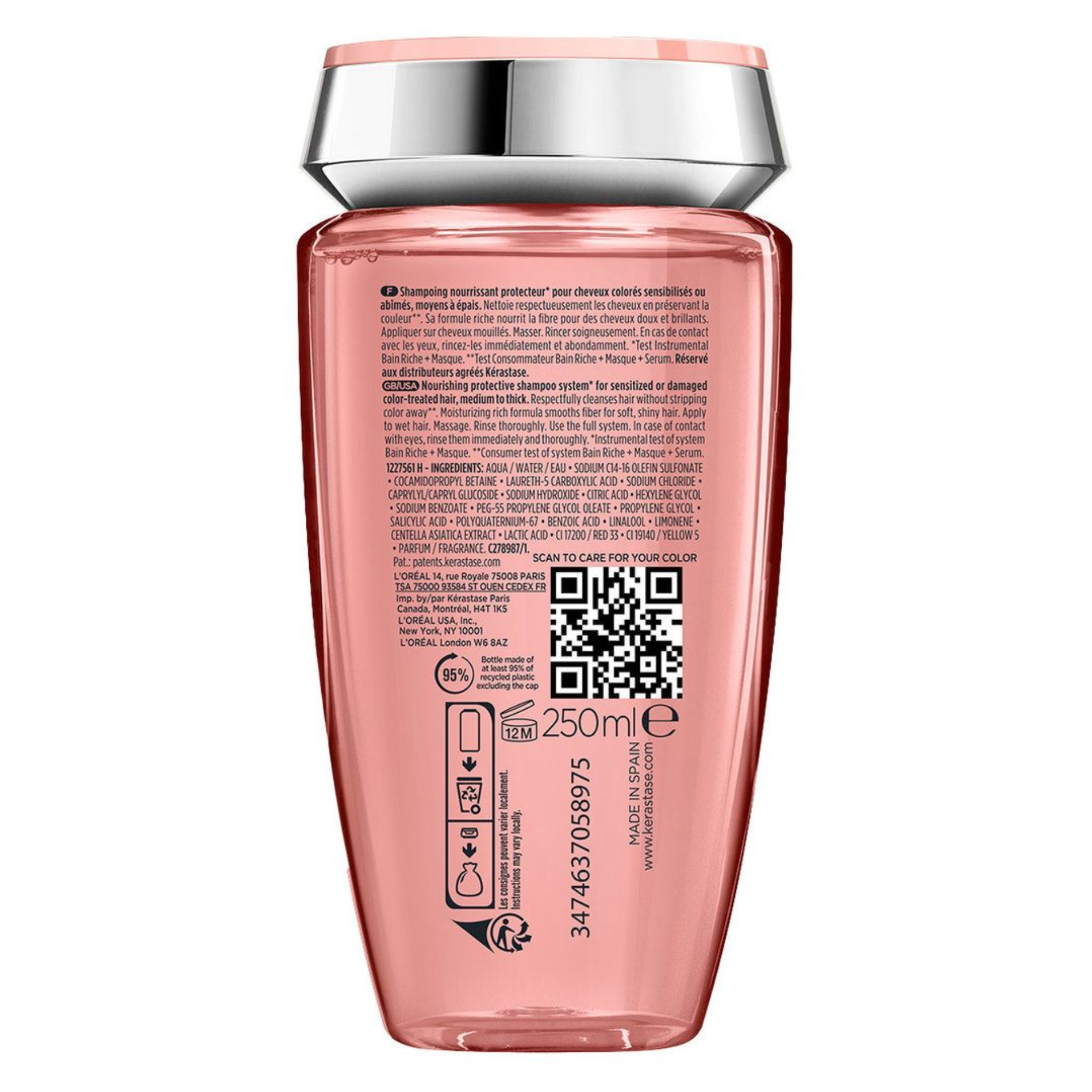 CT-16608_Kérastase Chroma Absolu Bain Riche Chroma Respect - 250 ml