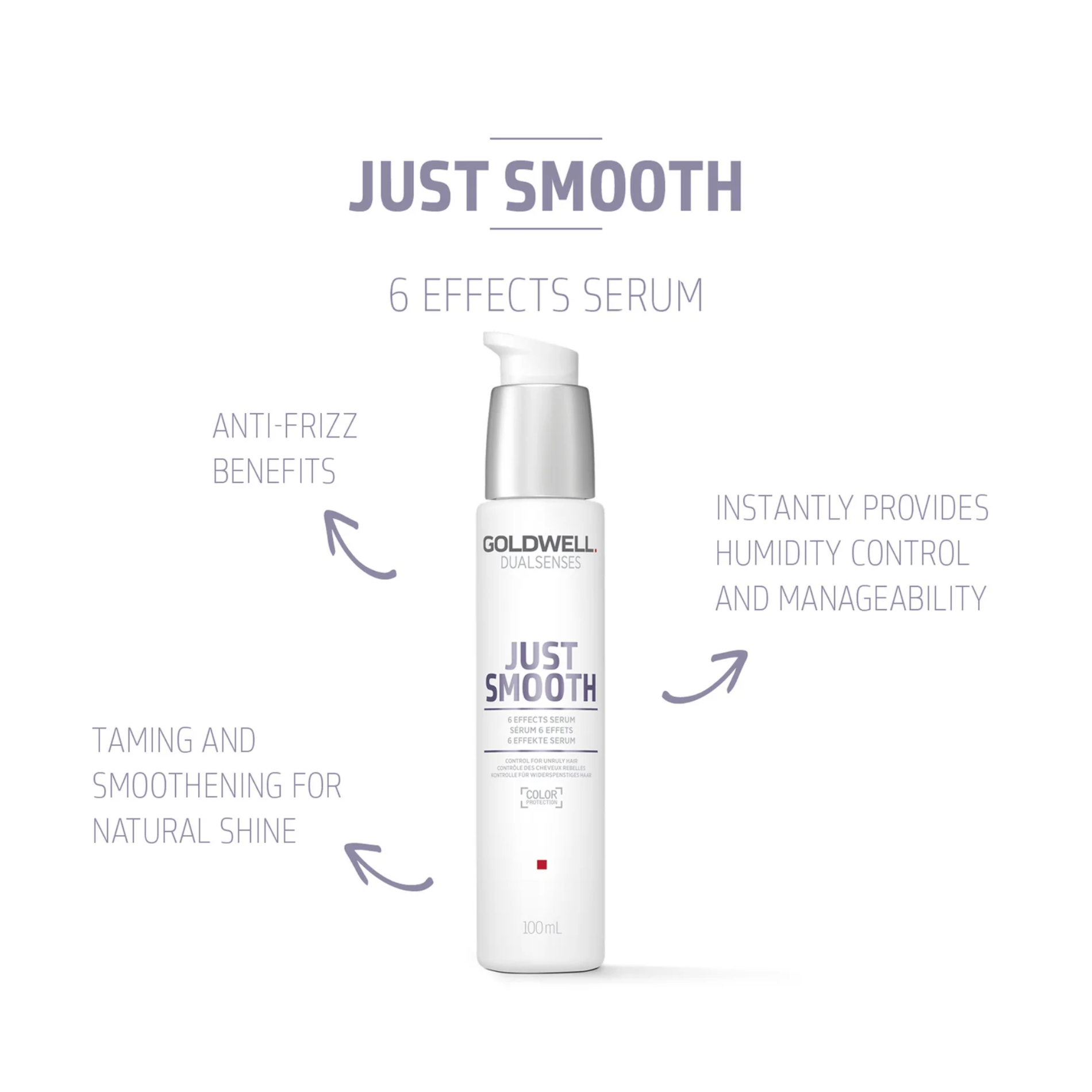 CT-10264_Goldwell Dualsenses Just Smooth 6 Effekte Serum 100 ml