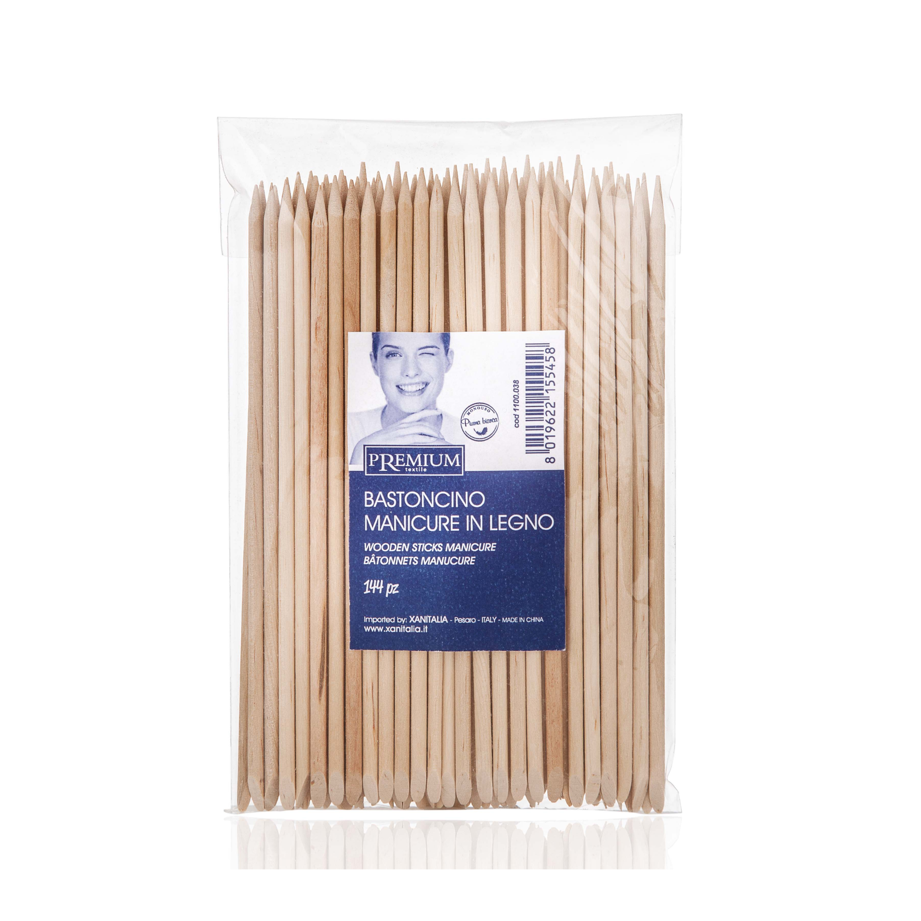 CT-17266_XanitaliaPro Maniküre-stäbchen Aus Holz - 144 pcs