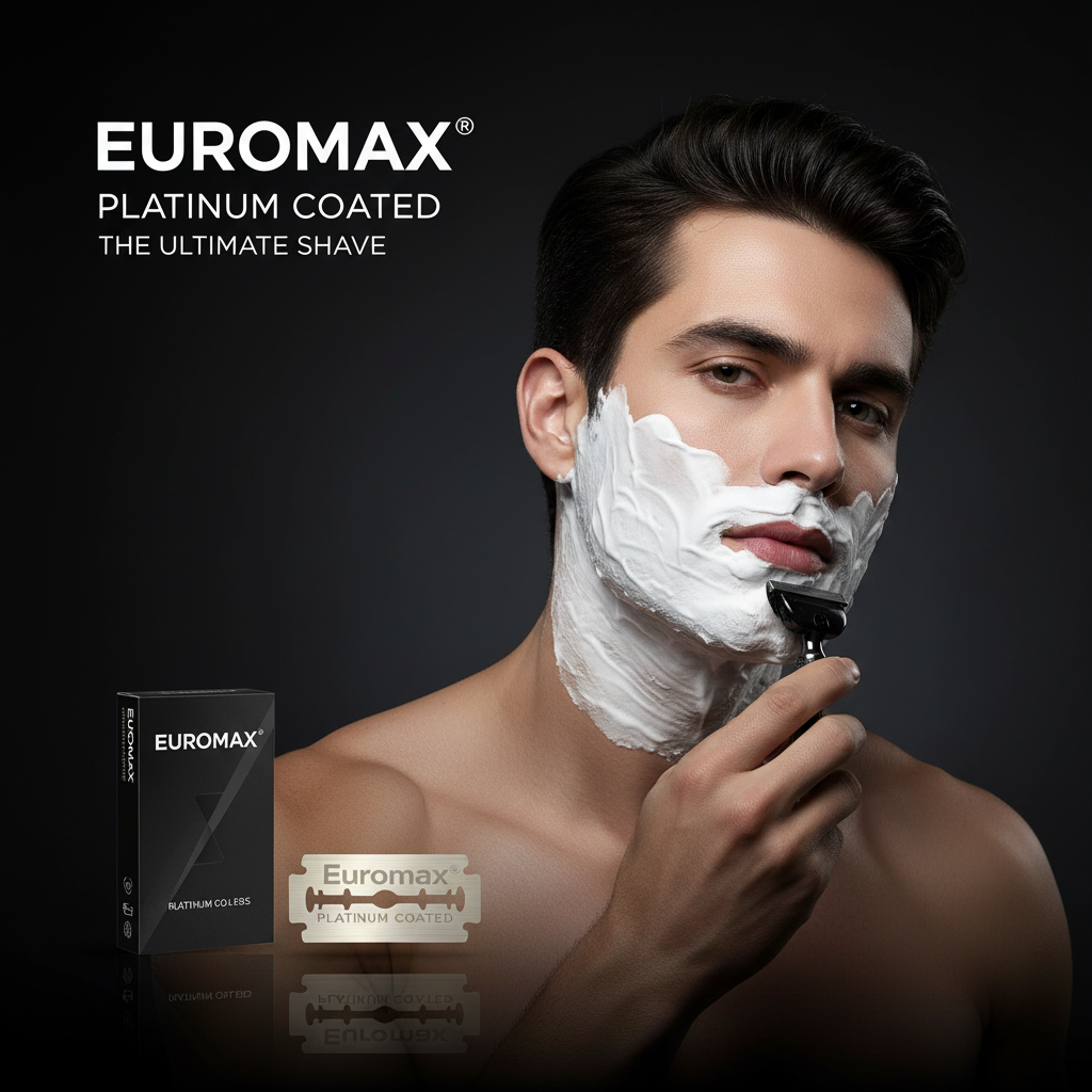 Euromax Platinum Coated Rasierklingen