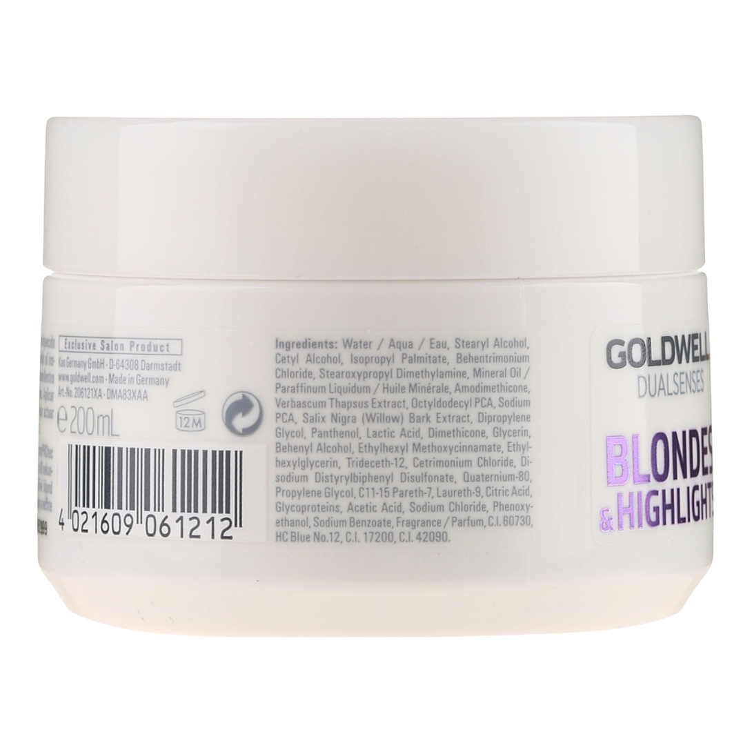 CT-10259_Goldwell Dualsenses Blonde & Highlights 60Sek Pflegekur - 200 ml