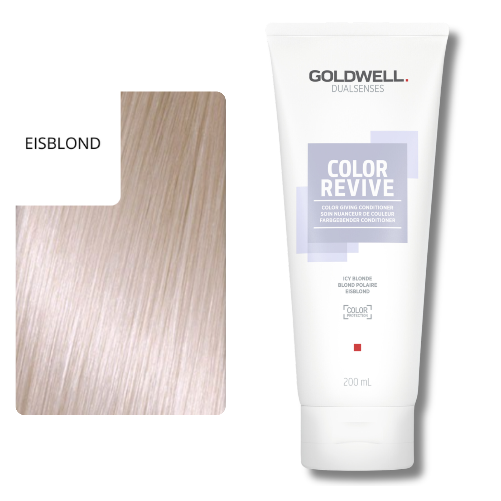CT-11501_Goldwell Dualsenses Color Revive Farbgebender Conditioner - 200 ml EISBLOND