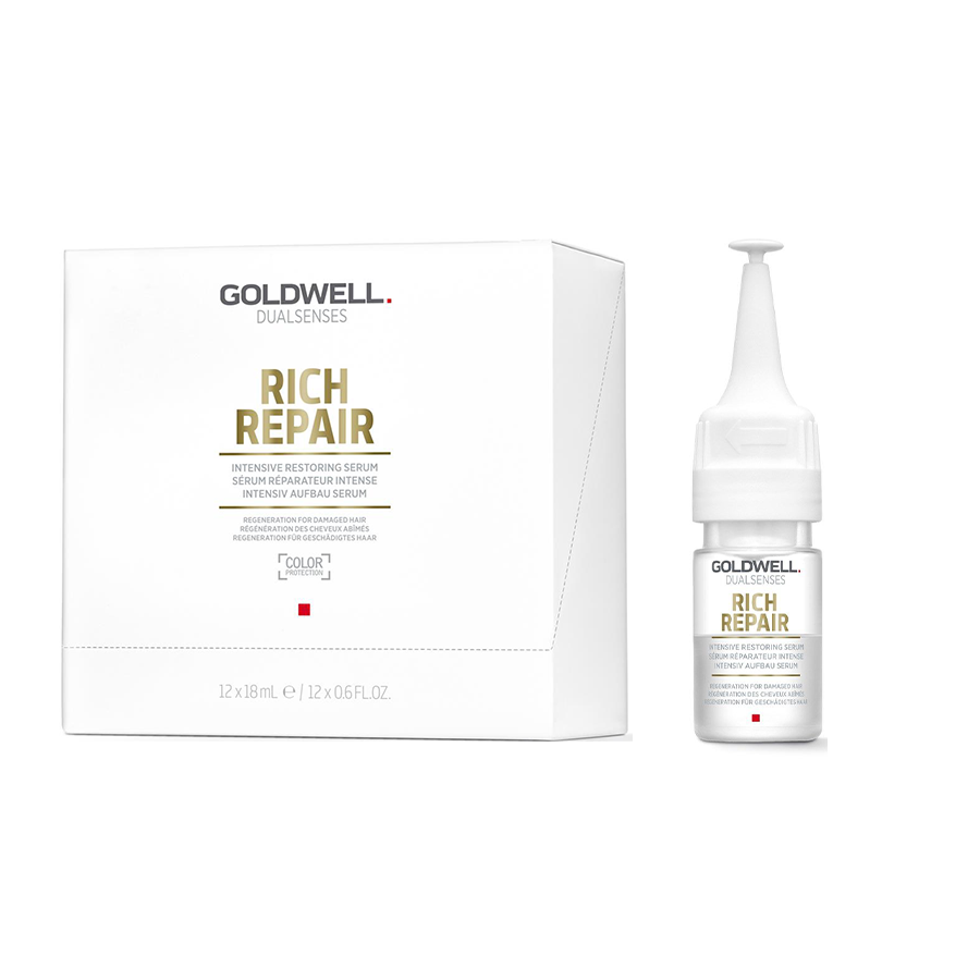 CT-13301_Goldwell Dualsenses Rich Repair Intensiv Aufbau Serum 12x18 ml