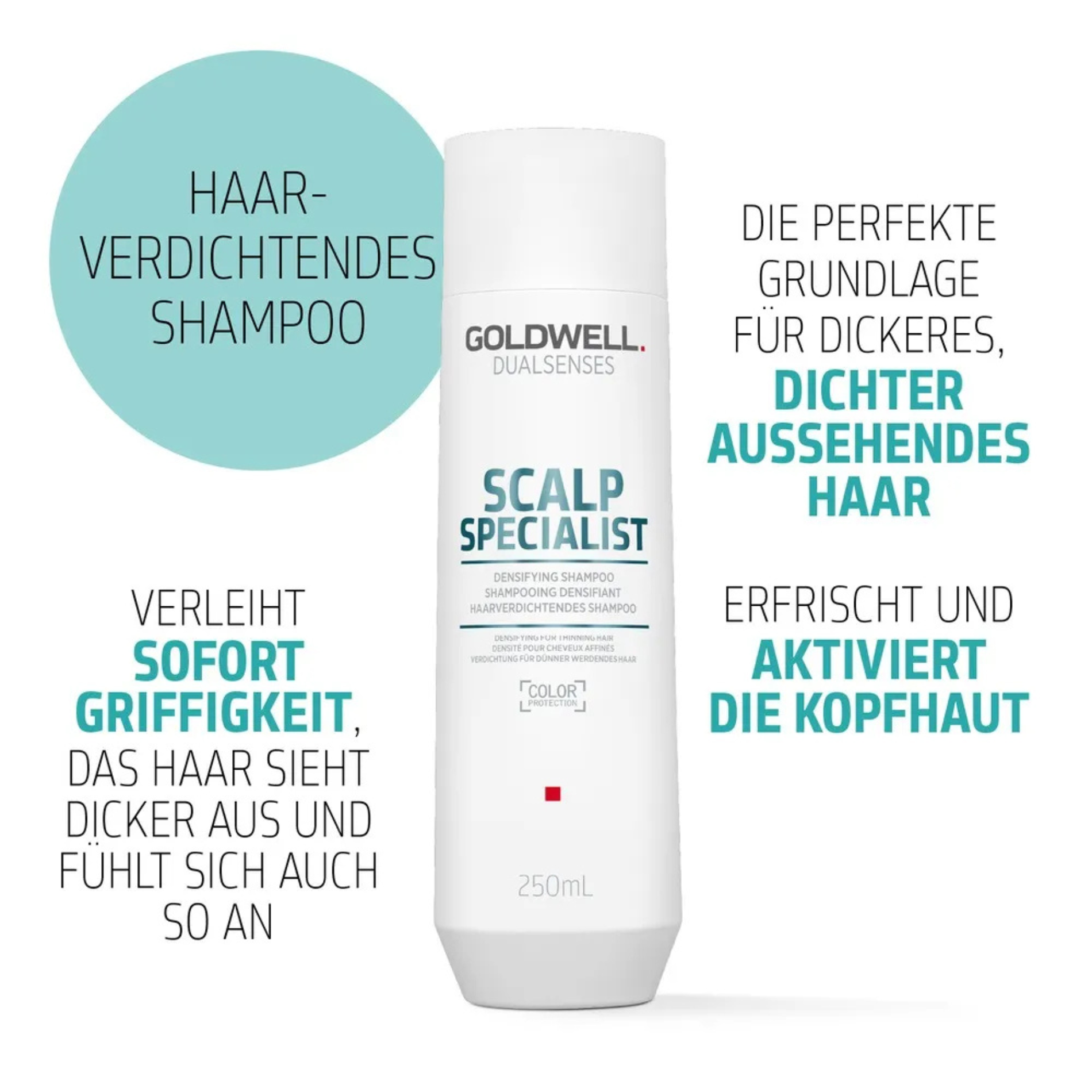 CT-17734_Goldwell Dualsenses Scalp Specialist Haarverdichtendes Shampoo - 250 ml
