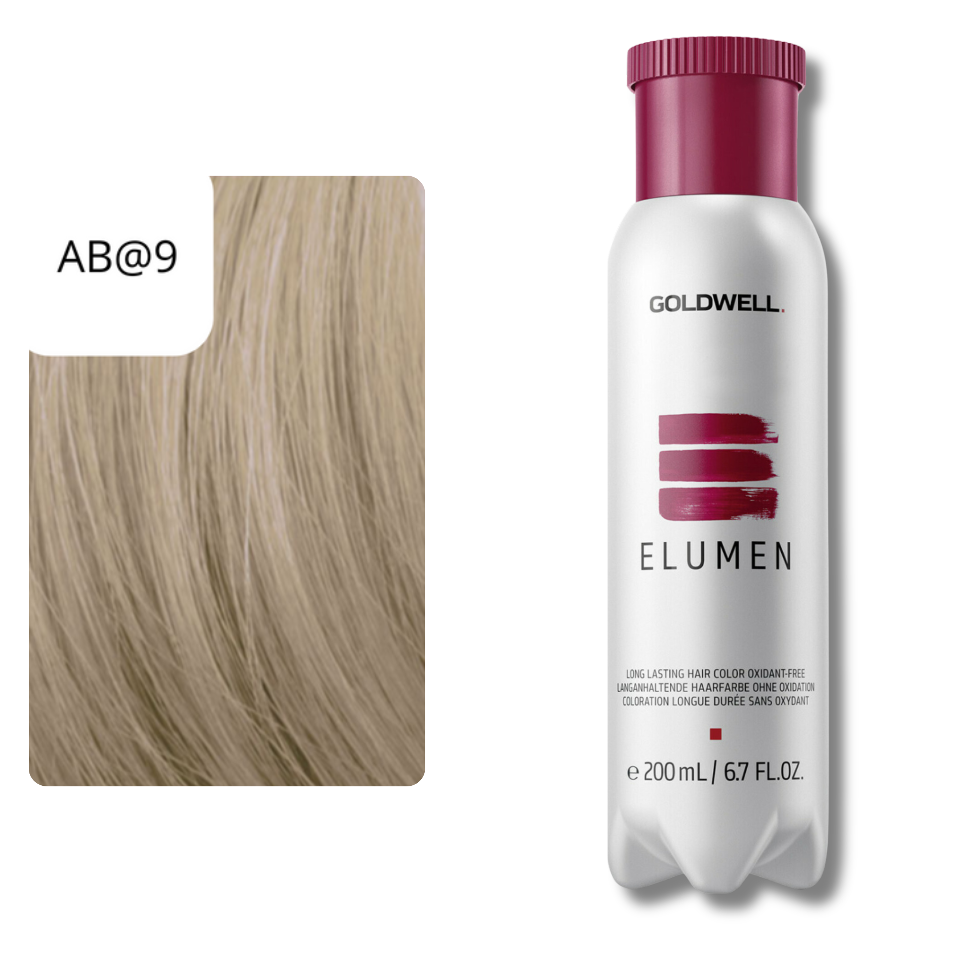 CT-10010_Goldwell Elumen Haarfarbe - 200ml  > AB@9 Asch Beige