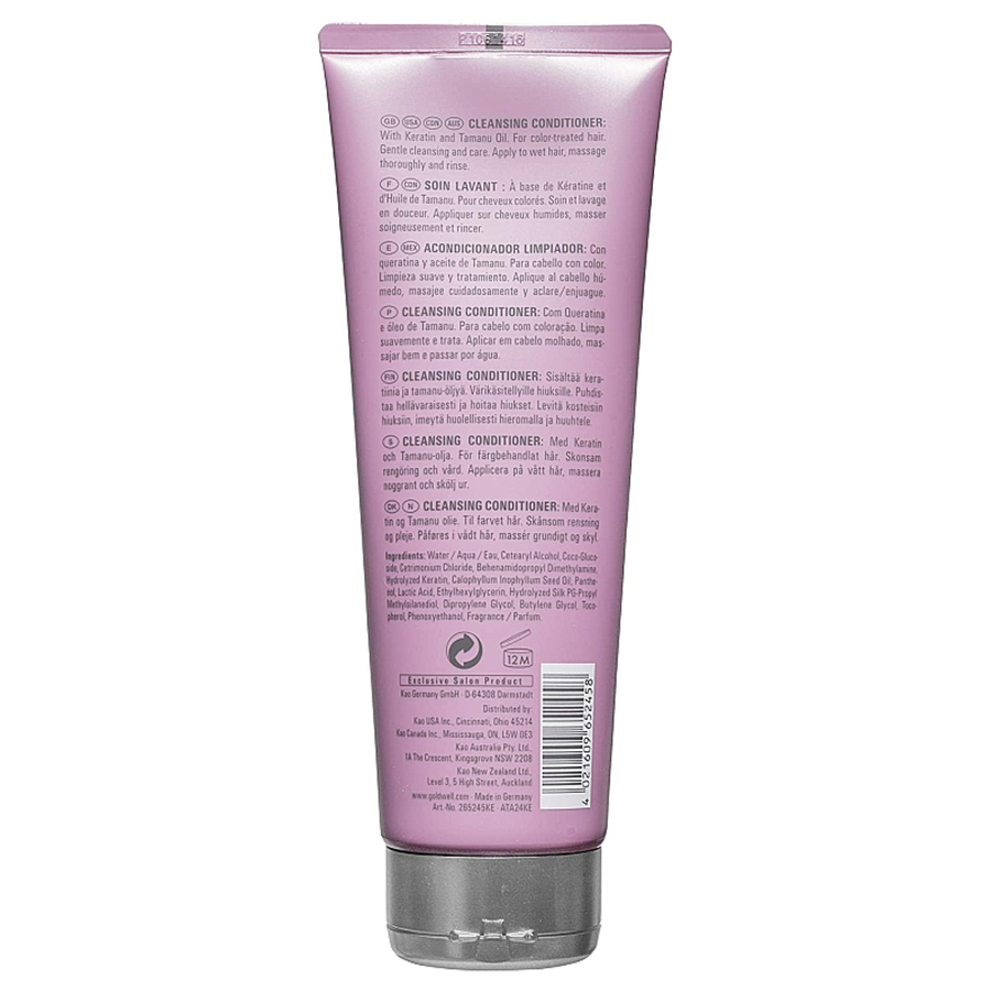 CT-16124_Goldwell Kerasilk Color Cleansing Conditioner 250ml back