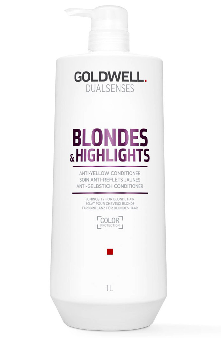 CT-10257_Goldwell Dualsenses Blondes & Highlights Anti-Gelbstich Conditioner 1000 ml