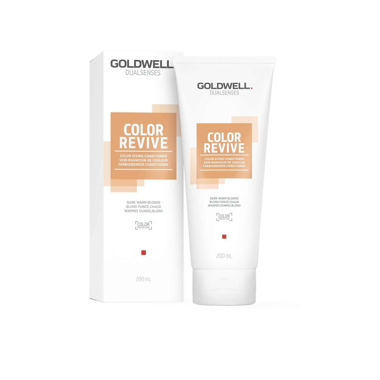 CT-11501.3_Goldwell Dualsenses Color Revive Farbgebender Conditioner 200 ml WARMES DUNKELBLOND