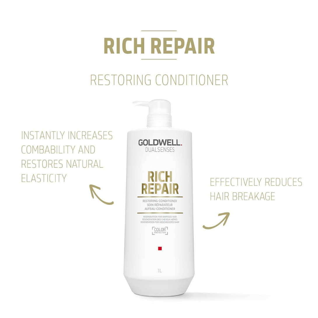 CT-10268_Goldwell Dualsenses Rich Repair Aufbau Conditioner 1000 ml