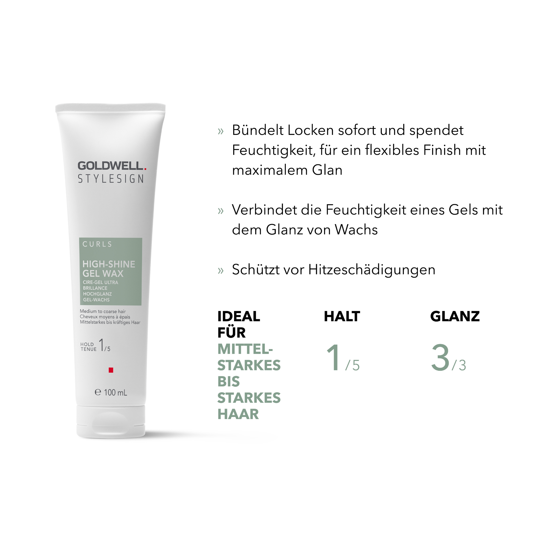 Goldwell Stylesign Curls Hochganz Gel-Wachs 100 ml
