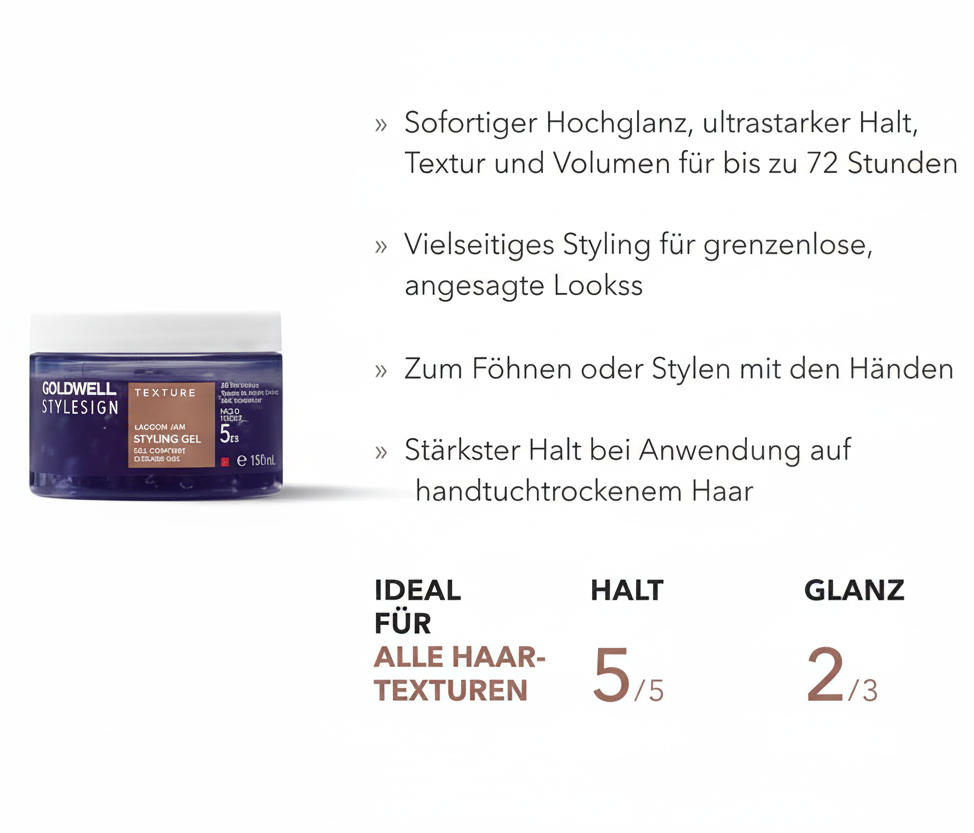 Goldwell Stylesign Ultra Volume Lagoom Jam Styling Gel