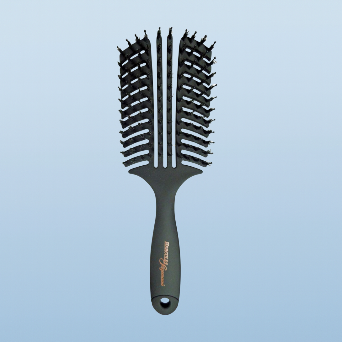CT-17975.1_CT-17975_Hercules Sägemann Ergonomischer Haarkamm - Vent Brush - Breit mit Borsten