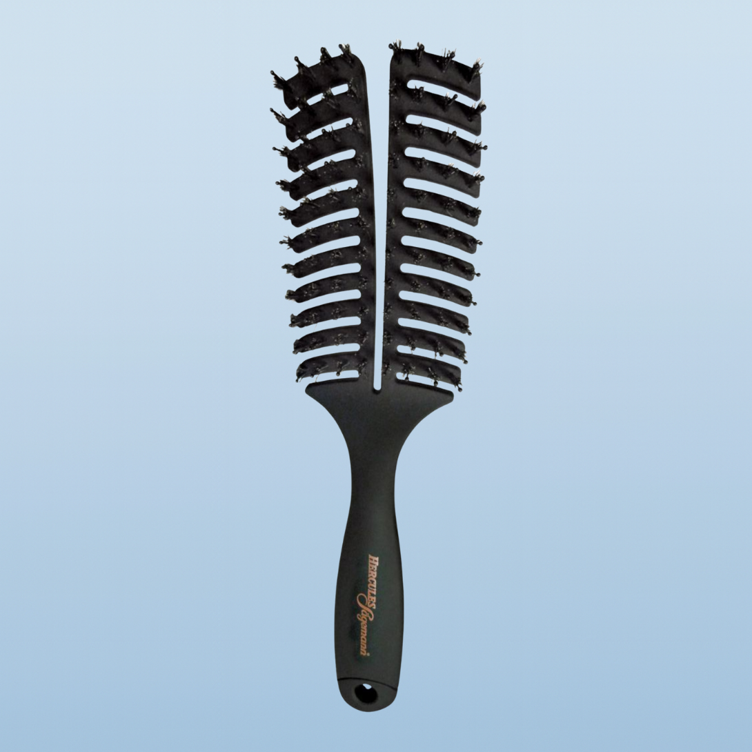 CT-17975_CT-17975_Hercules Sägemann Ergonomischer Haarkamm - Vent Brush - Schmal mit Wildschweinborsten
