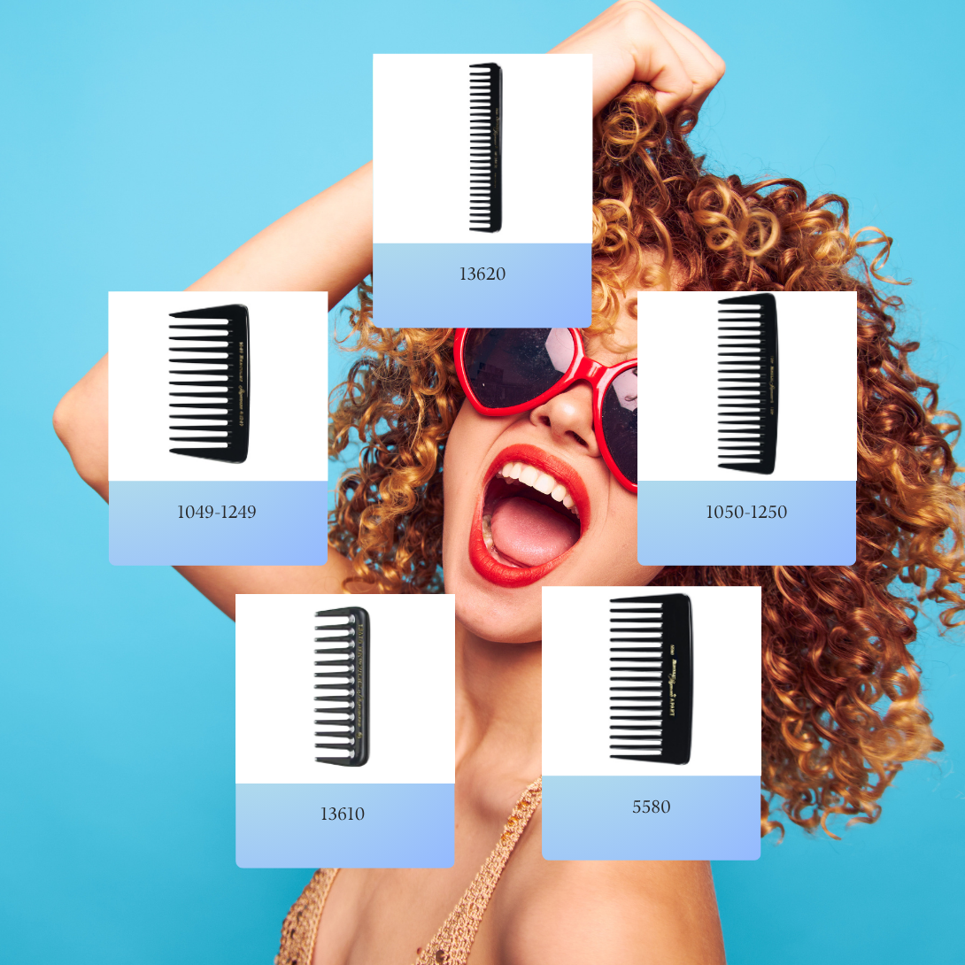 Hercules Sägemann Lockenkamm für Locken Styling