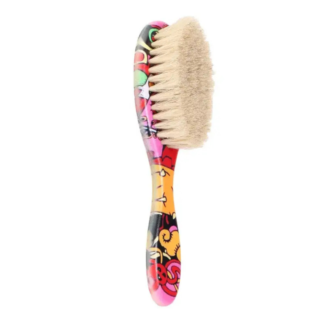 CT-18259.1_Jerbat Barber Bürste mit Naturborsten Design - Runde Form