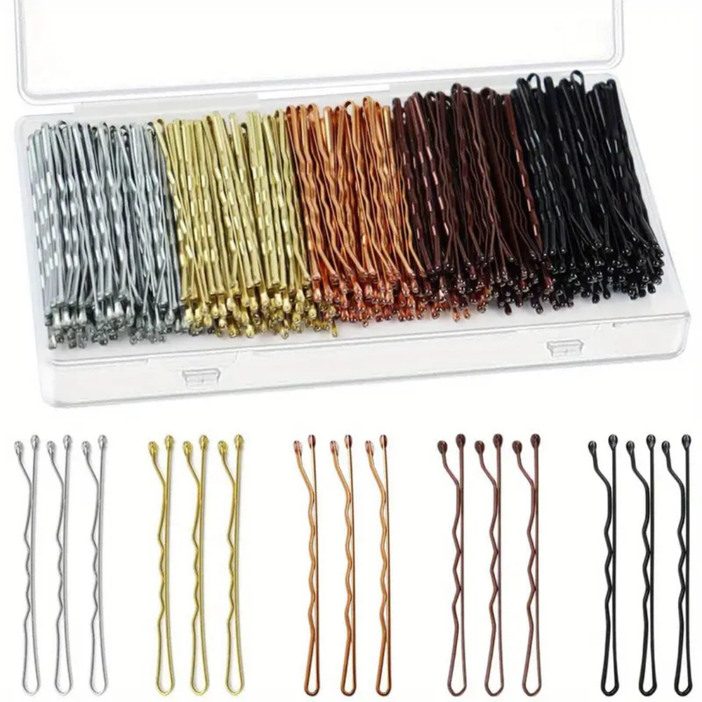 CT-18250_CT-18250_Jerbat Haarnadeln Set Metall Farben 250 Stück