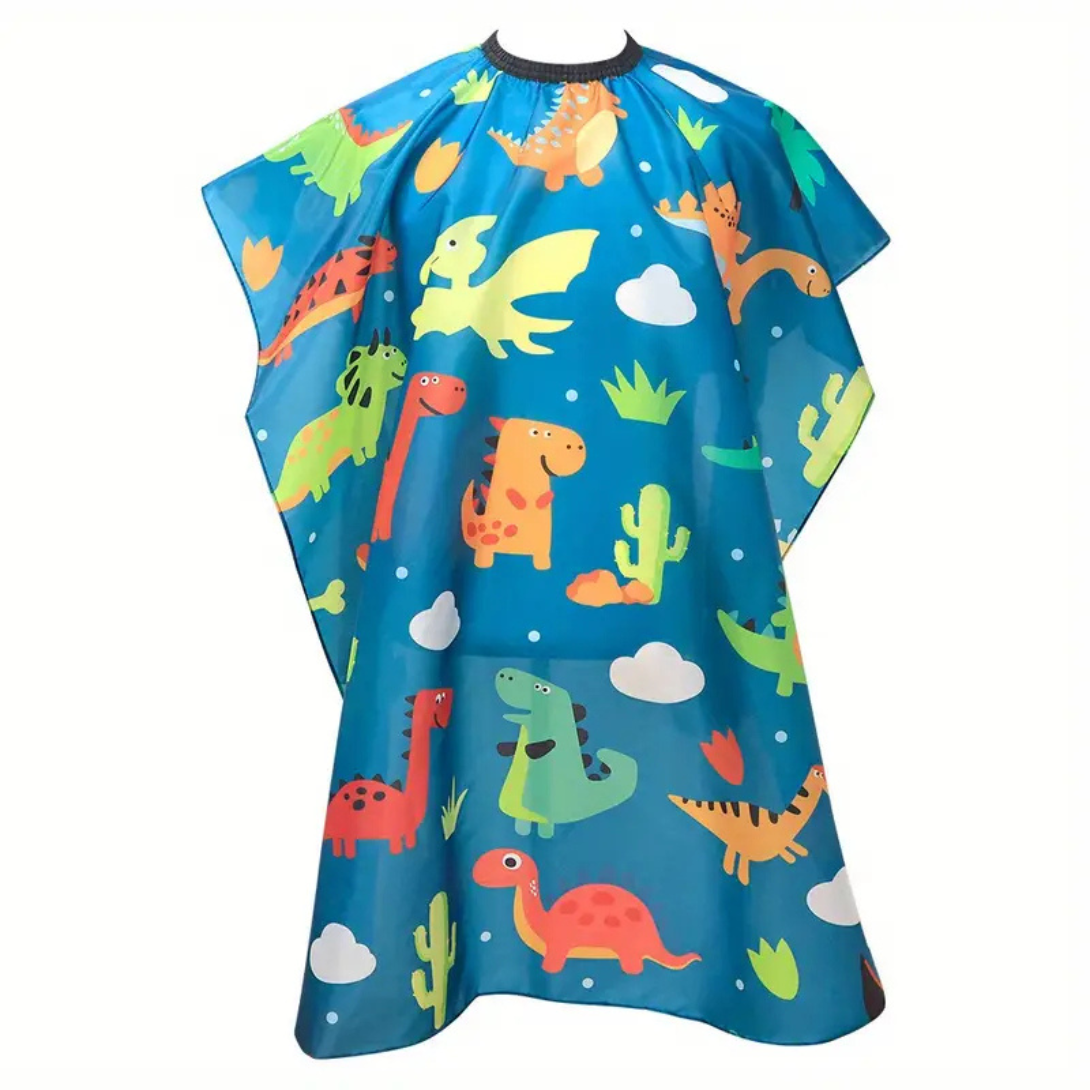 CT-18026_Jerbat Kinder Friseurumhang Dinosaurier Design