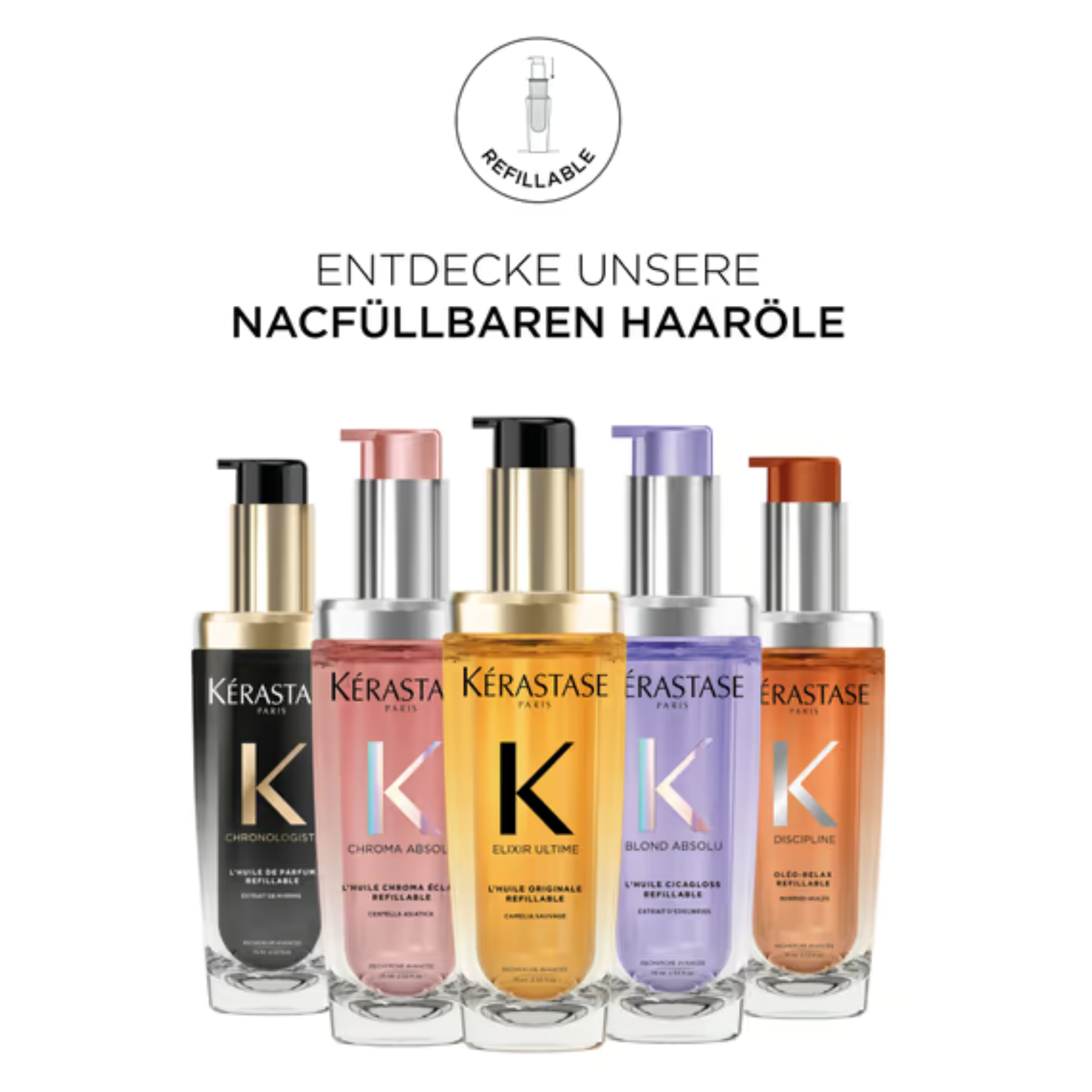Kérastase L'Huile Chroma Eclat Refillable - 75 ml