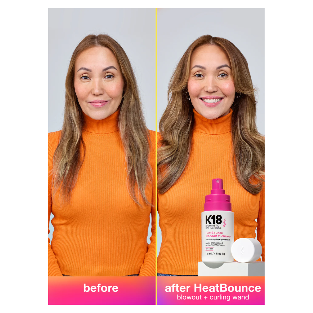 K18 HeatBounce Leave-In Heat Protectant