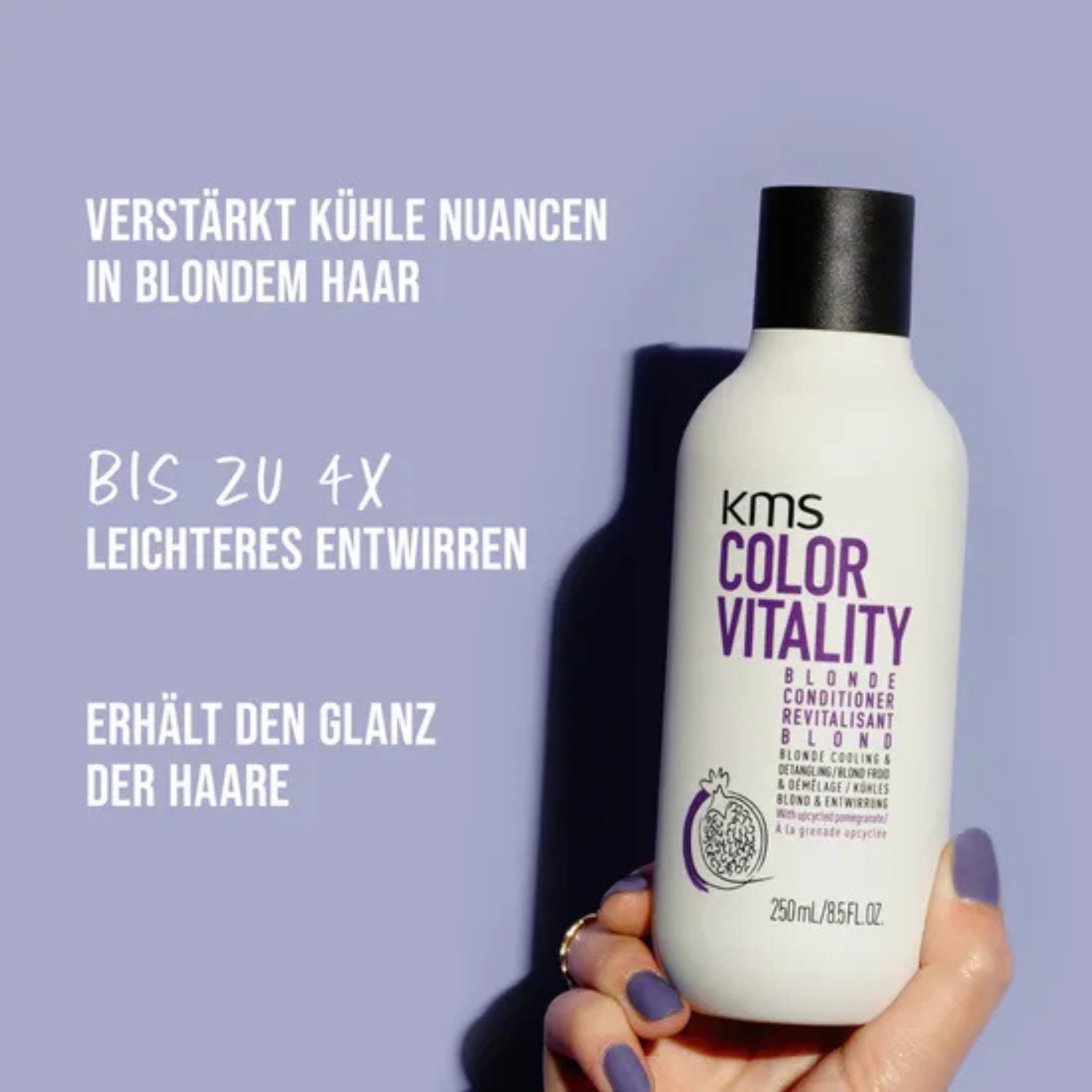 KMS Color Vitality Blonde Shampoo - 250 ml