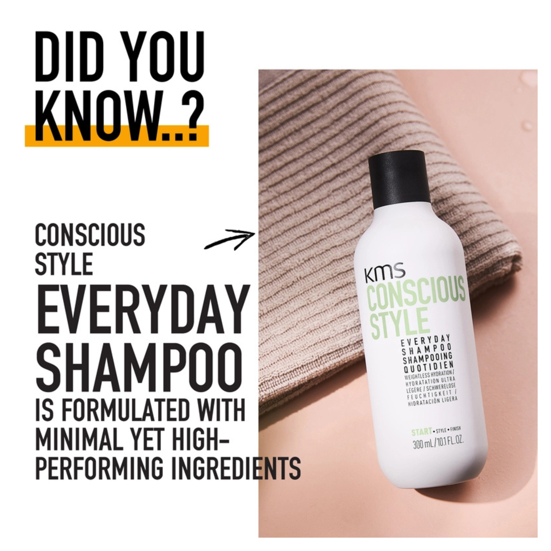 KMS Conscious Style Everyday Shampoo