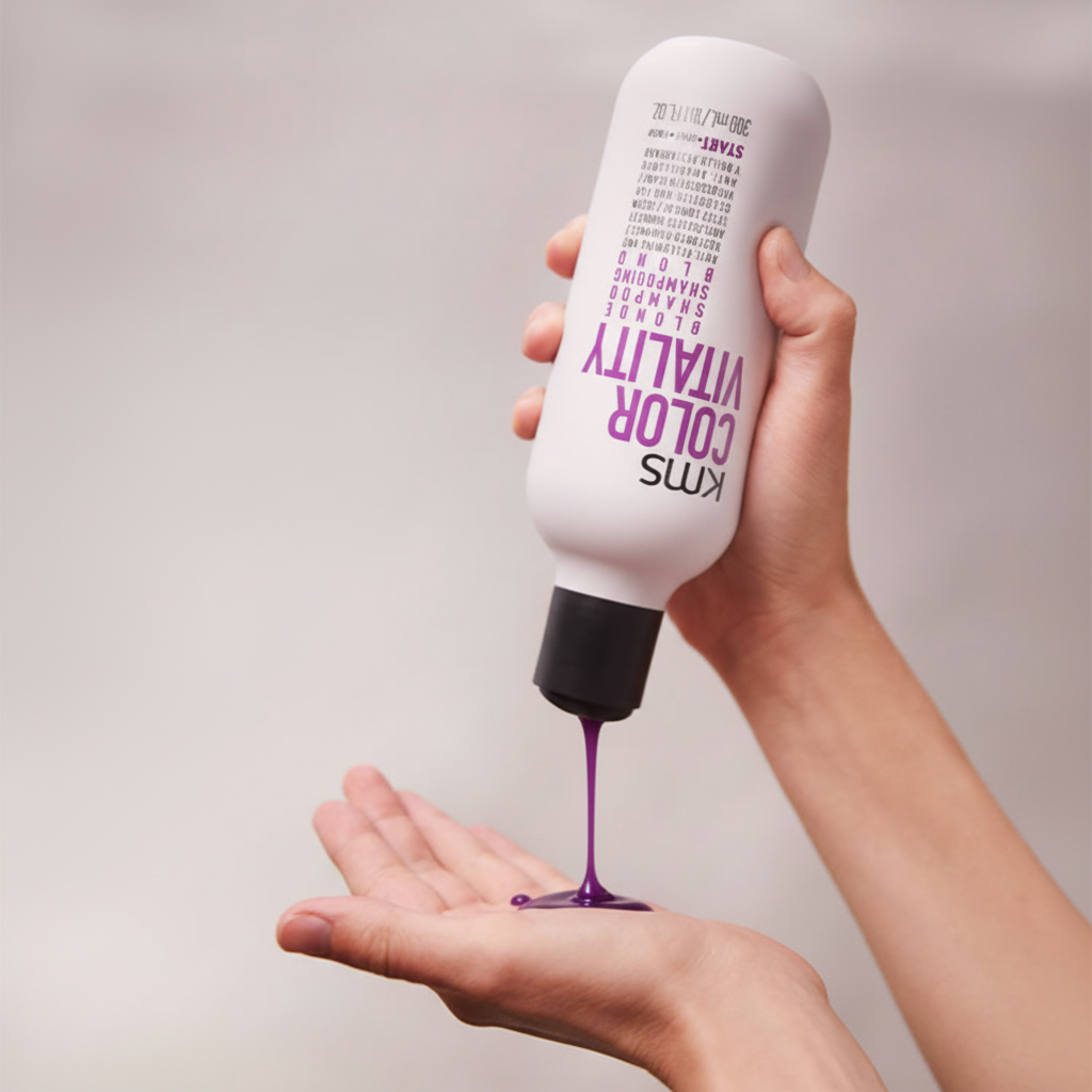 KMS Color Vitality Blonde Shampoo - 300 ml