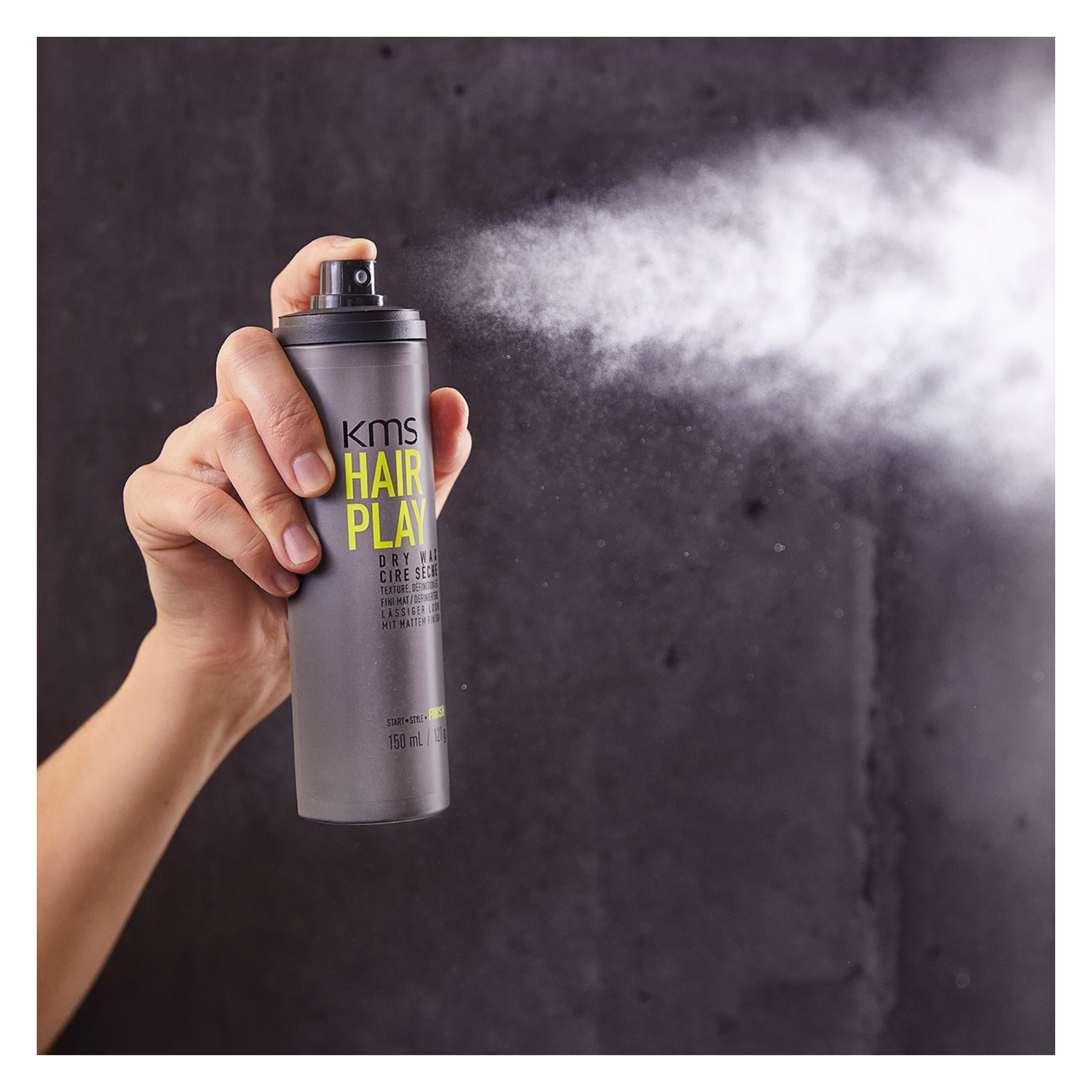KMS Hair Play Dry Wax