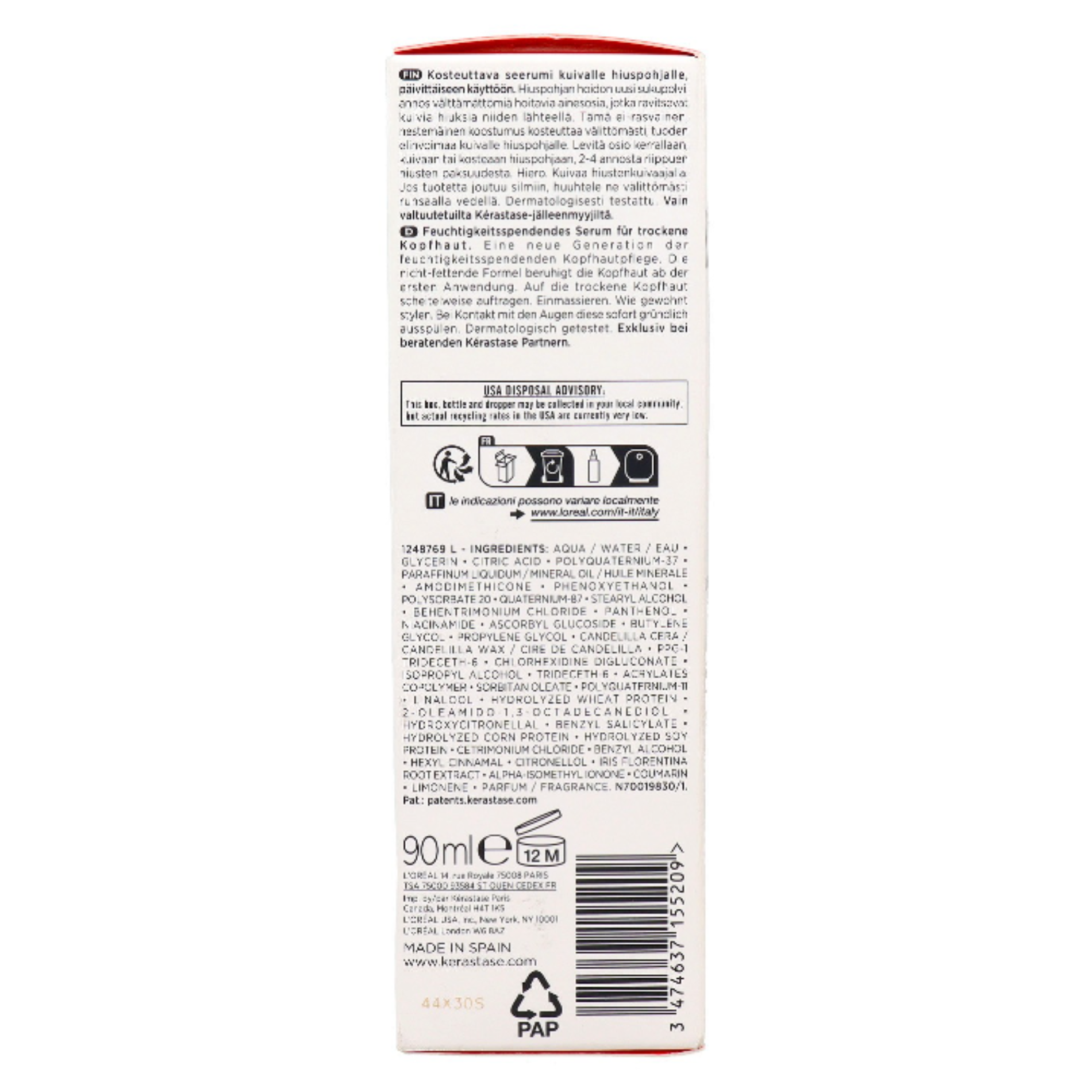 CT-16891_Kérastase Nutritive Nutri-Supplement Scalp Serum 90 ml