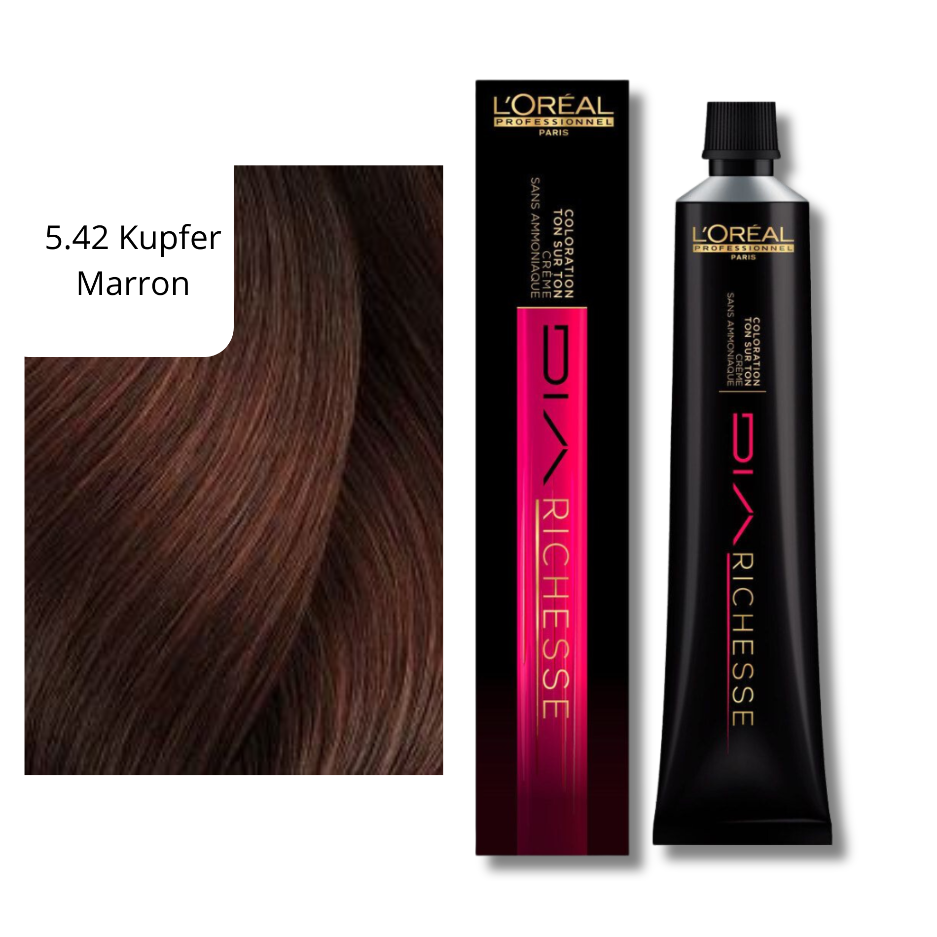 CT-10097.25_L'Oréal Professionnel Diarichesse Haartönung 50ml - 5.42 Kupfer Marron