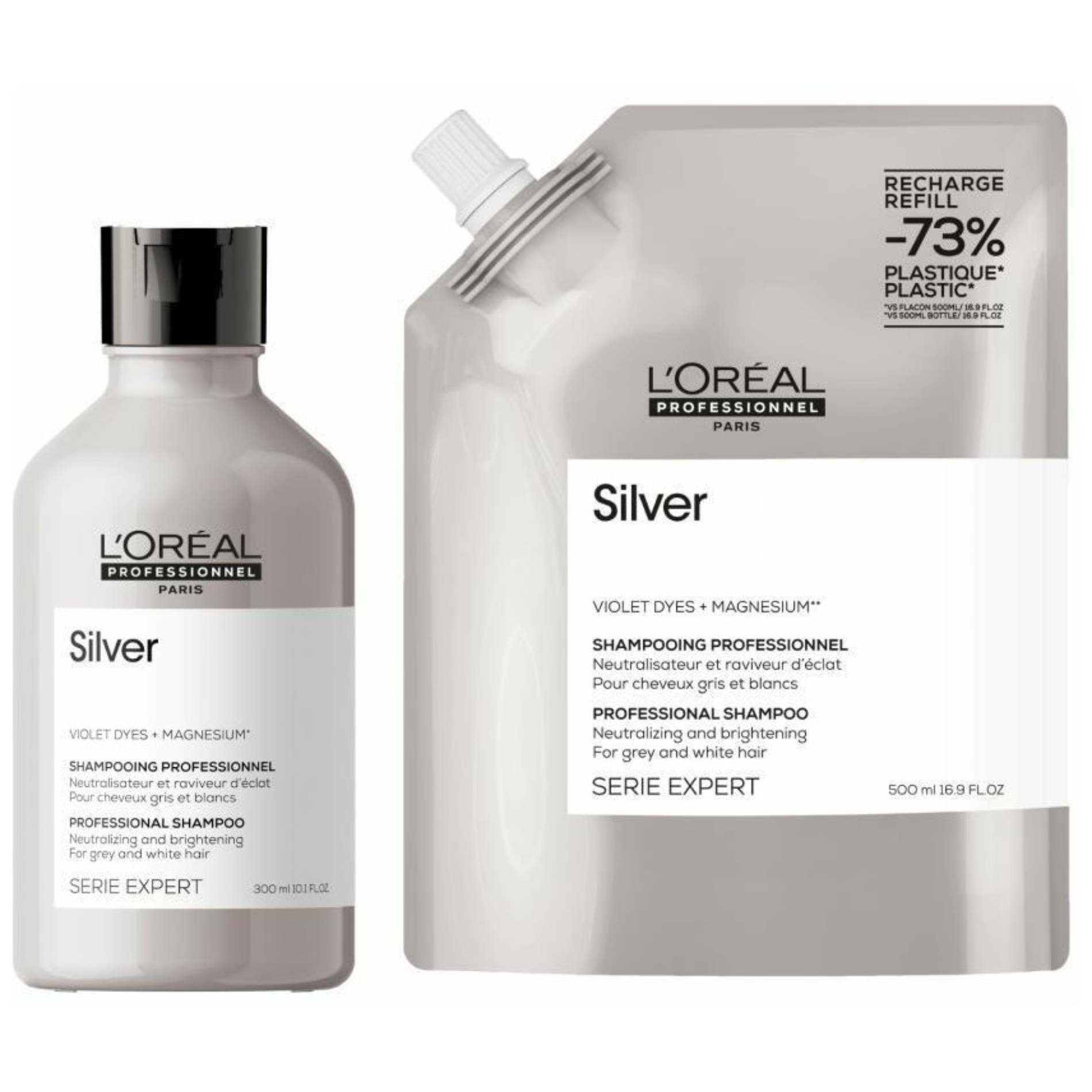 CT-17882_L'Oréal Professionnel Silver Shampoo Refill - 500 ml