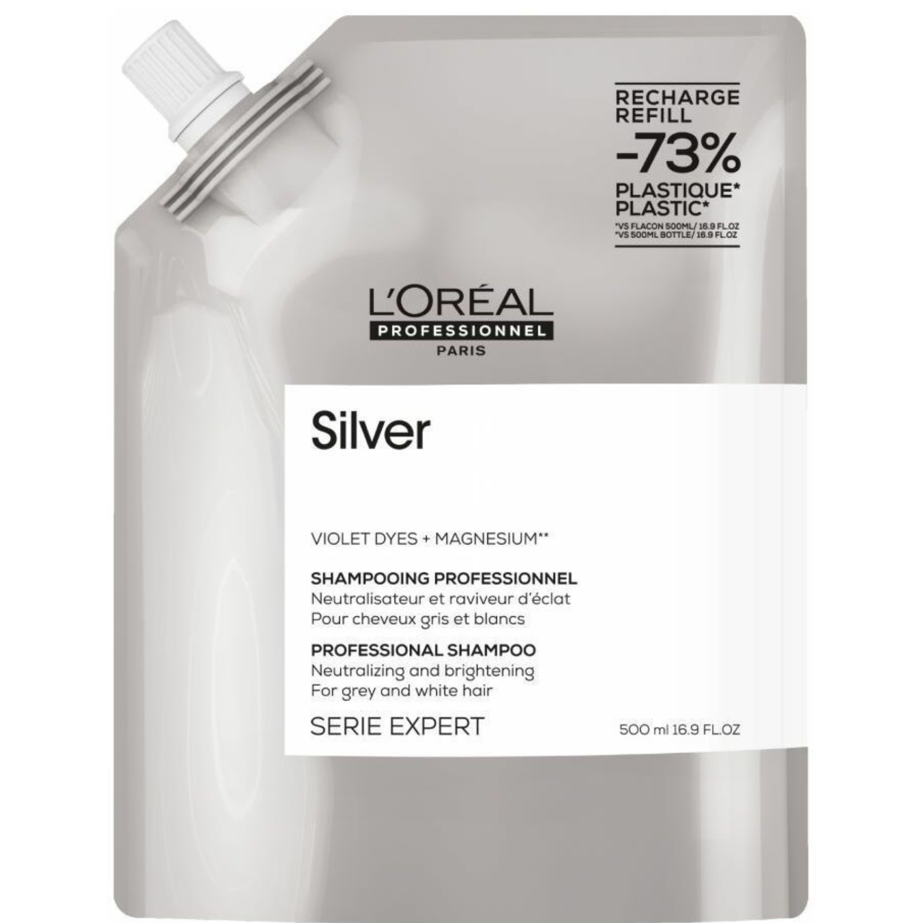 CT-17882_L'Oréal Professionnel Silver Shampoo Refill - 500 ml