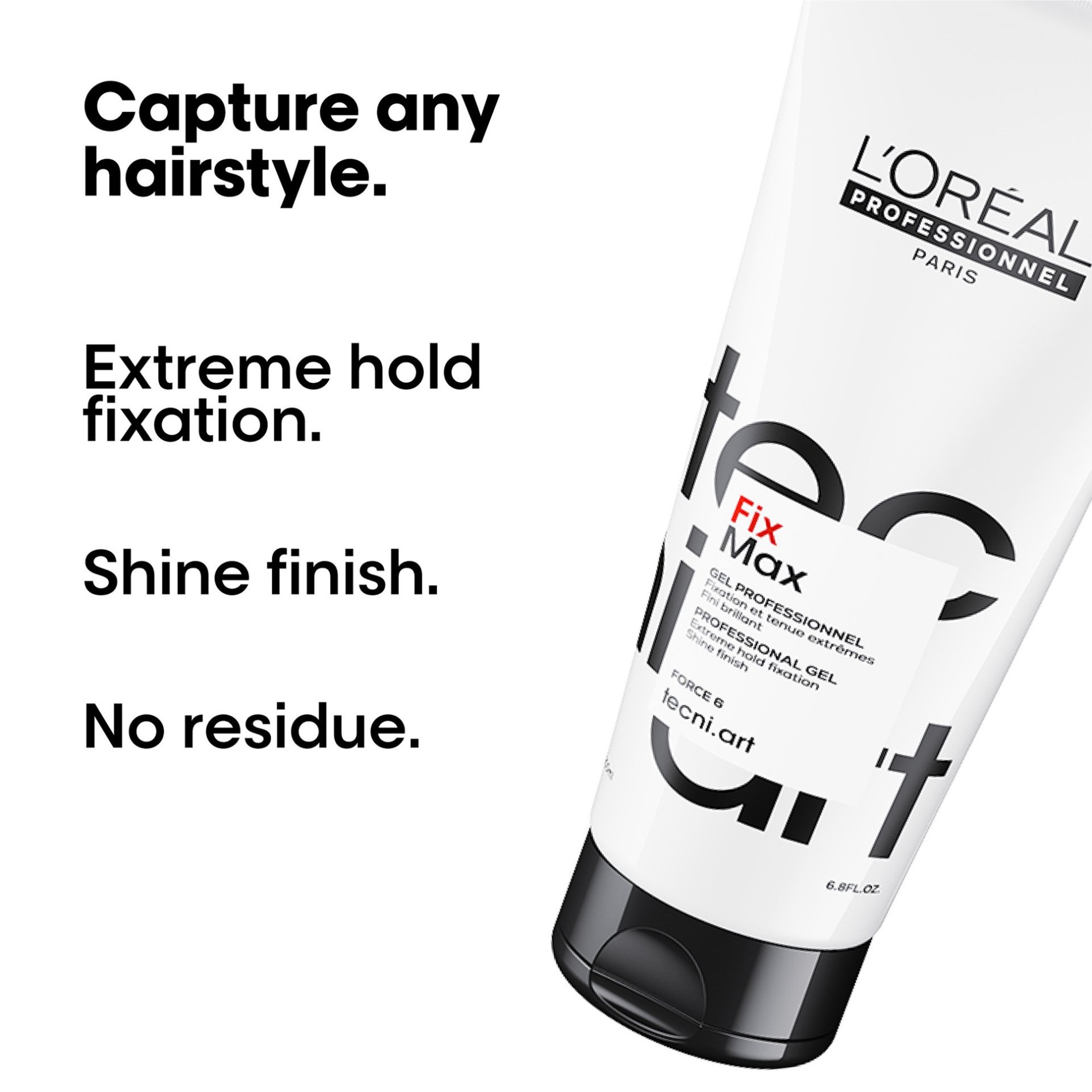 CT-12078_L'Oréal Professionnel Tecni.Art Fix Max Gel Force 6 - 200 ml