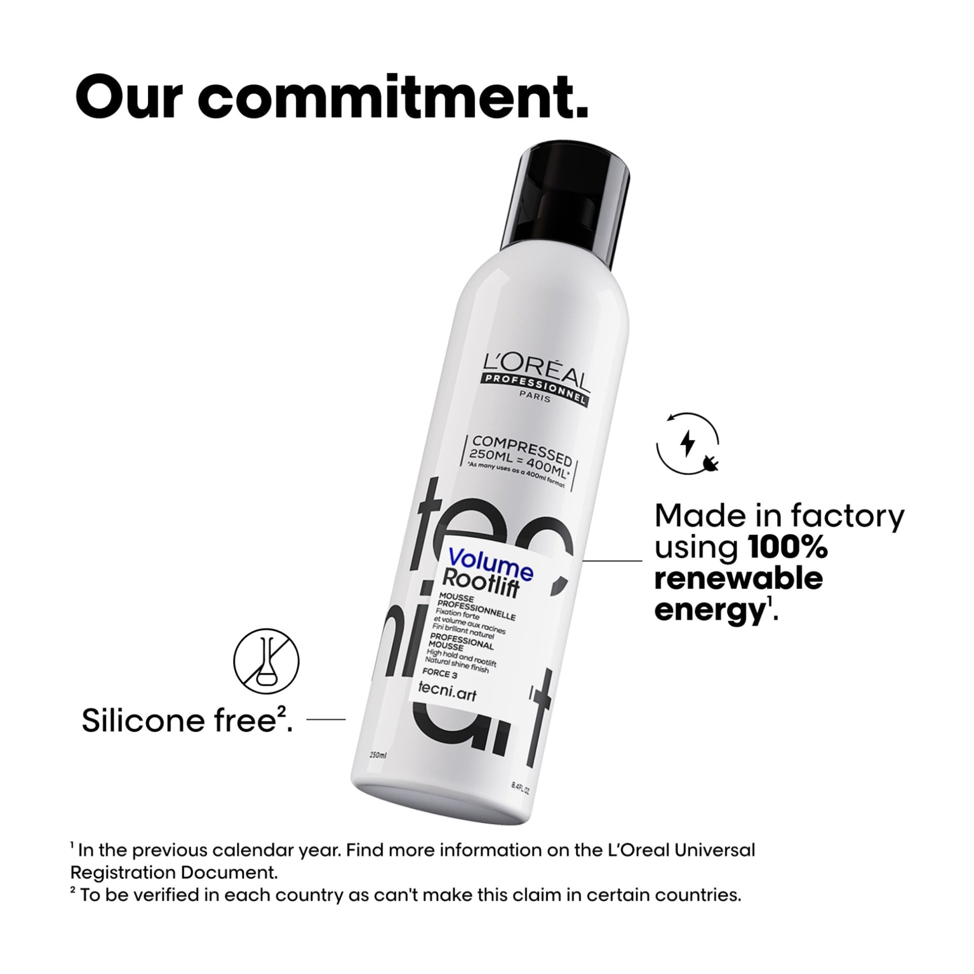 CT-11649_L'Oréal Professionnel Tecni.Art Volume Lift Spray Mousse Force 3 - 250 ml