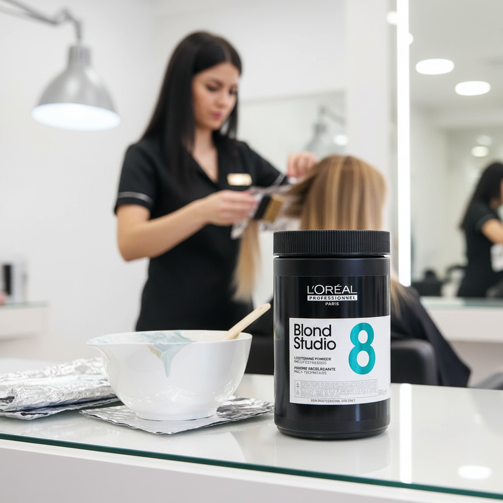 CT-14190_L’Oréal Professionnel Blond Studio Multi-technique Aufhellendes Puder 8 - 500 g