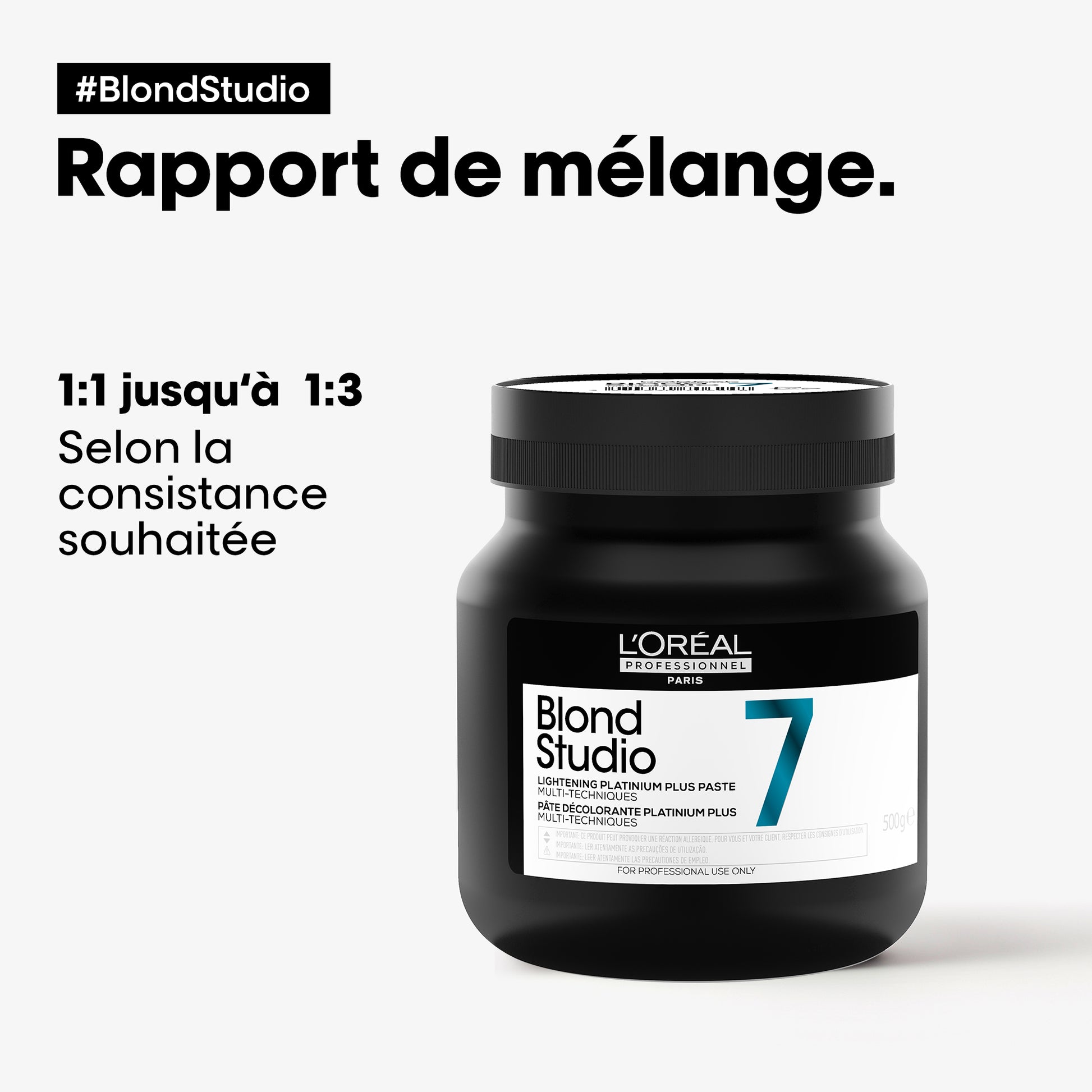 L'Oréal Professionnel Blond Studio Platinium Plus Lightening Paste 500 ml