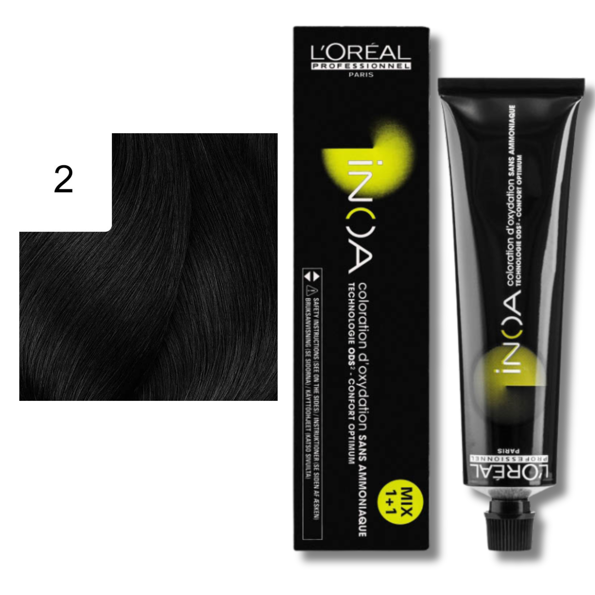 CT-10082.6_CT-10082.38_L'Oréal Professionnel Inoa Haarfarbe 2 Dunkelbraun