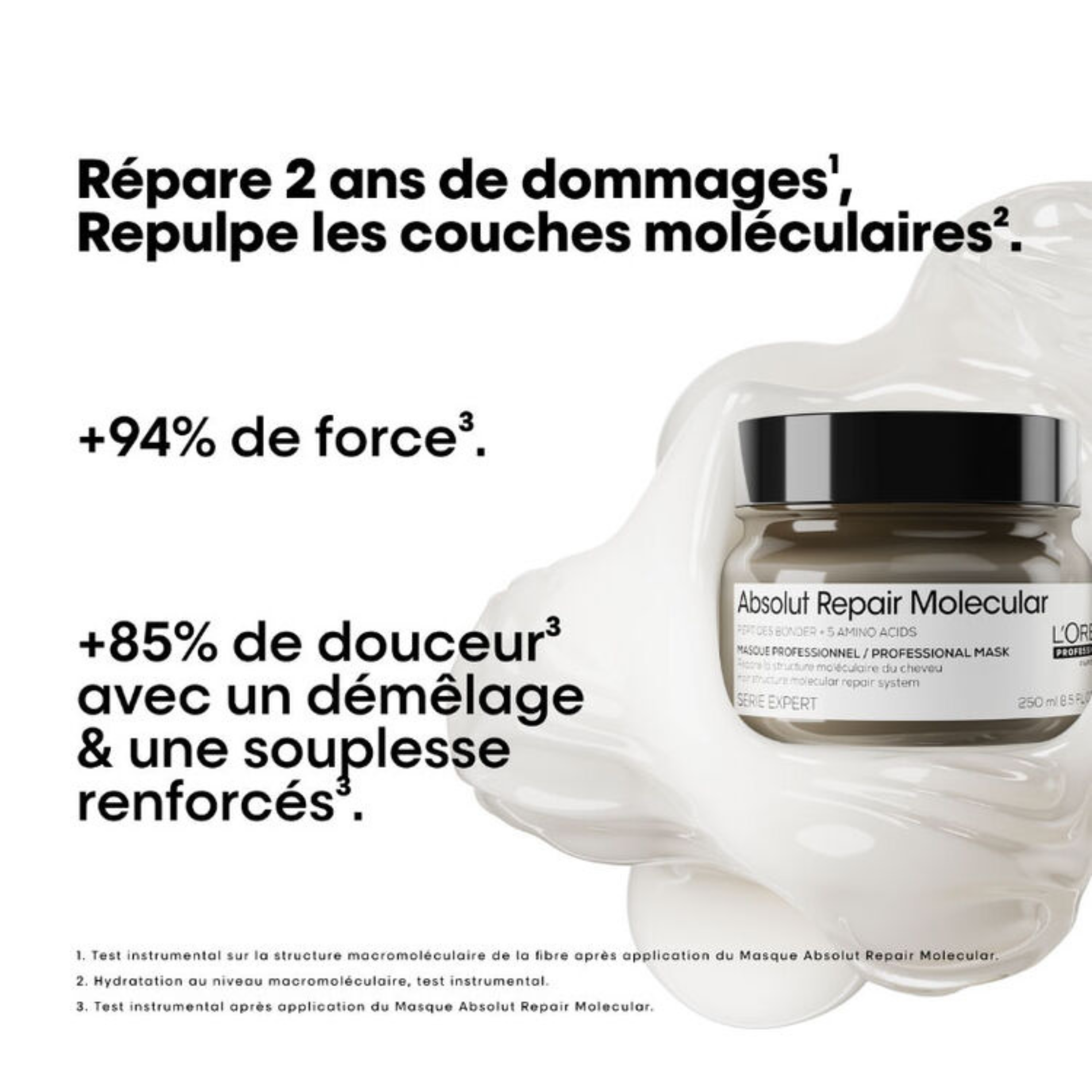 L'Oréal Professionnel Serie Expert Absolut Repair Molecular Maske - 250 ml